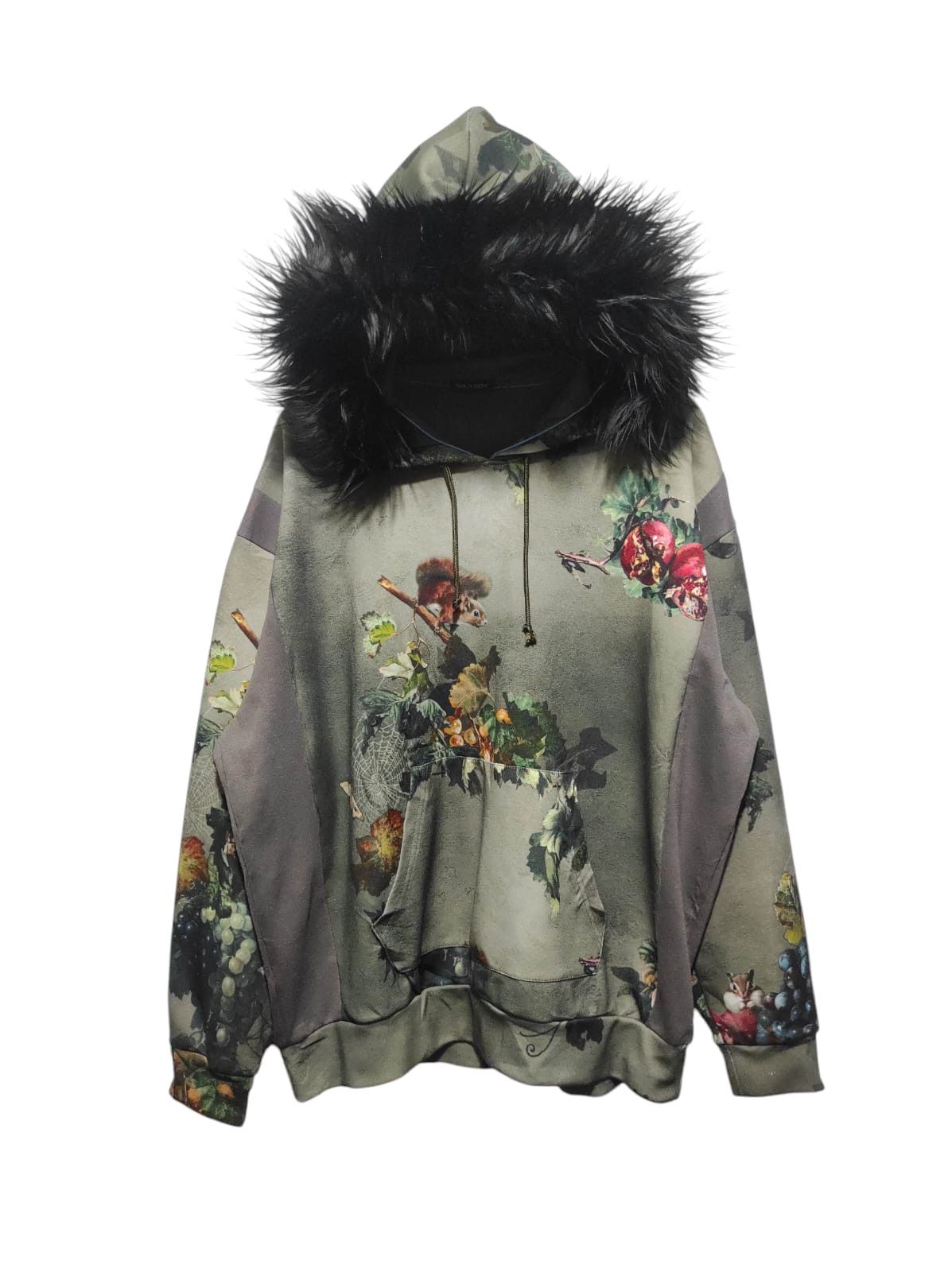 トップス 00s archive L.G.B. fur hoodie size1 Lgb Fur Hoodie | Grailed