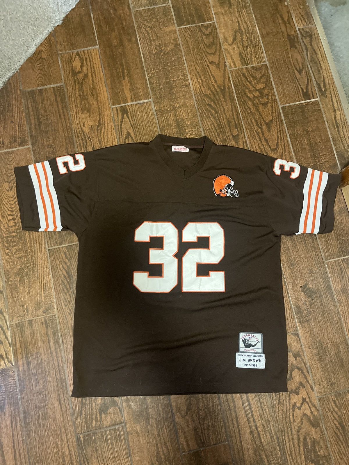 Vintage Jim Brown Jersey Size US XL / EU 56 / 4 - 1 Thumbnail