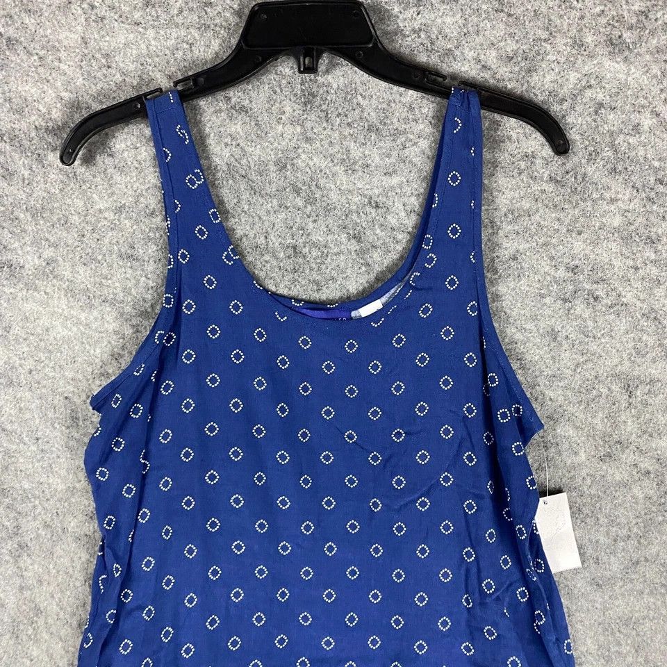 Other Simply Styled Tank Top Small Women's Blue 100% Rayon NWD S Size S / US 4 / IT 40 - 2 Thumbnail