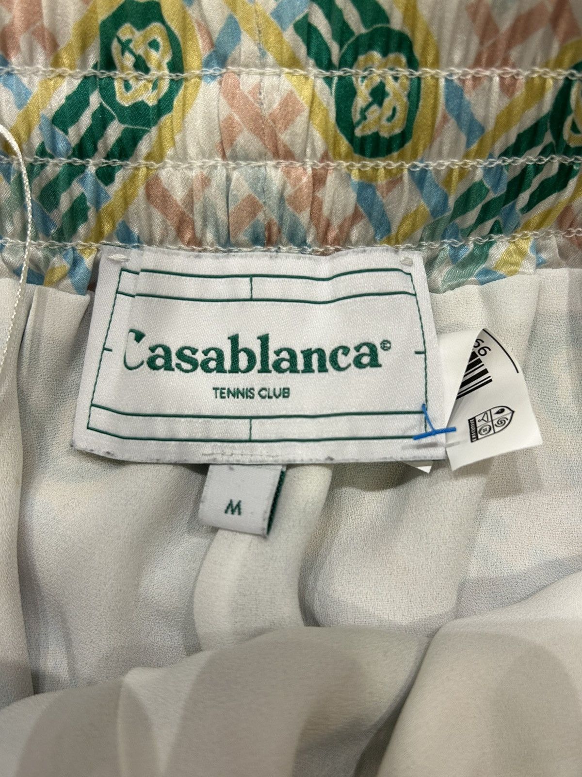 Casablanca Casablanca Ping Pong Silk Shorts Size US 32 / EU 48 - 3 Thumbnail