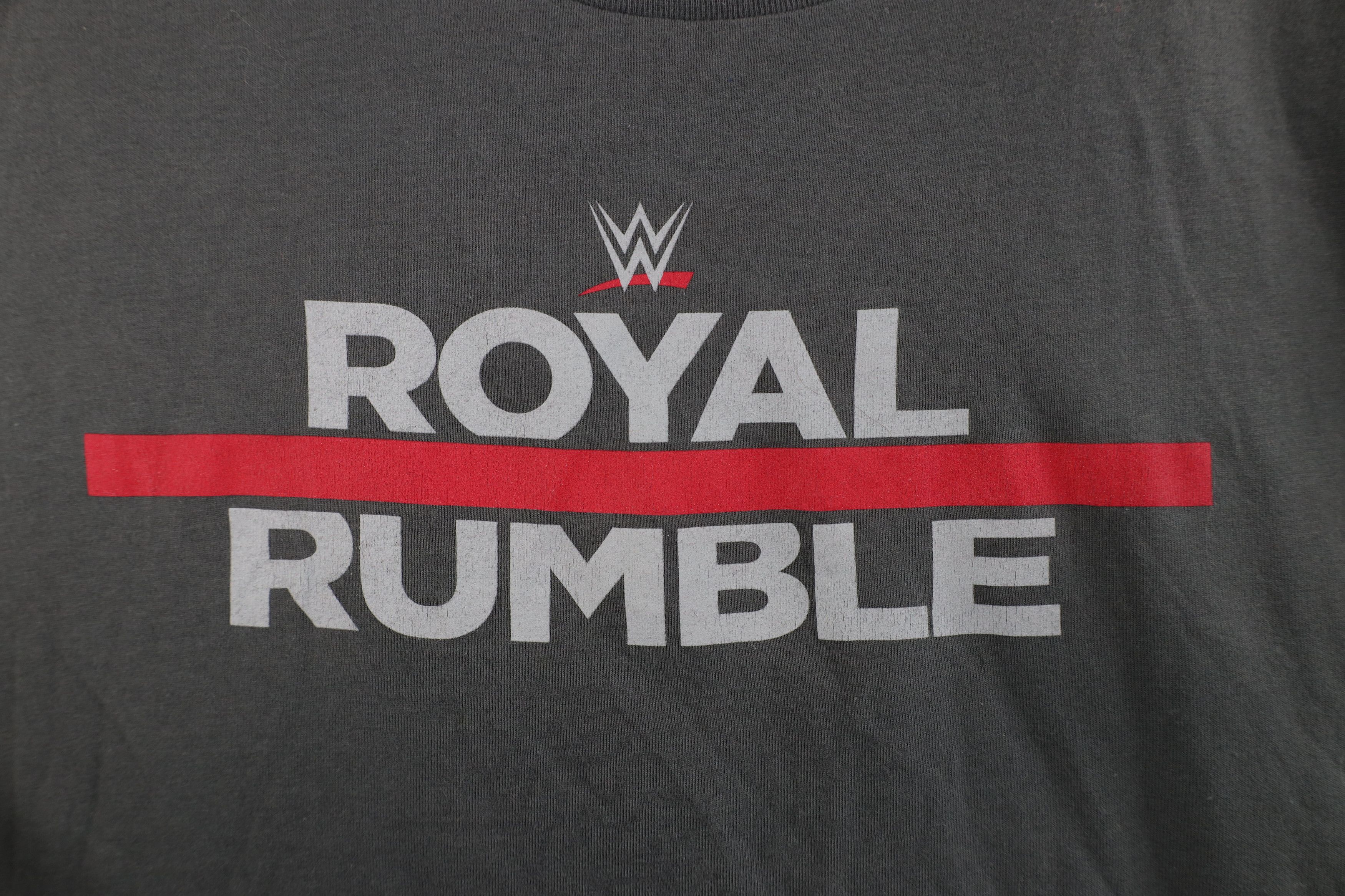 Vintage Y2K WWE 2019 Royal Rumble I Was There Wrestling T-Shirt Gray Size XL / US 12-14 / IT 48-50 - 4 Thumbnail