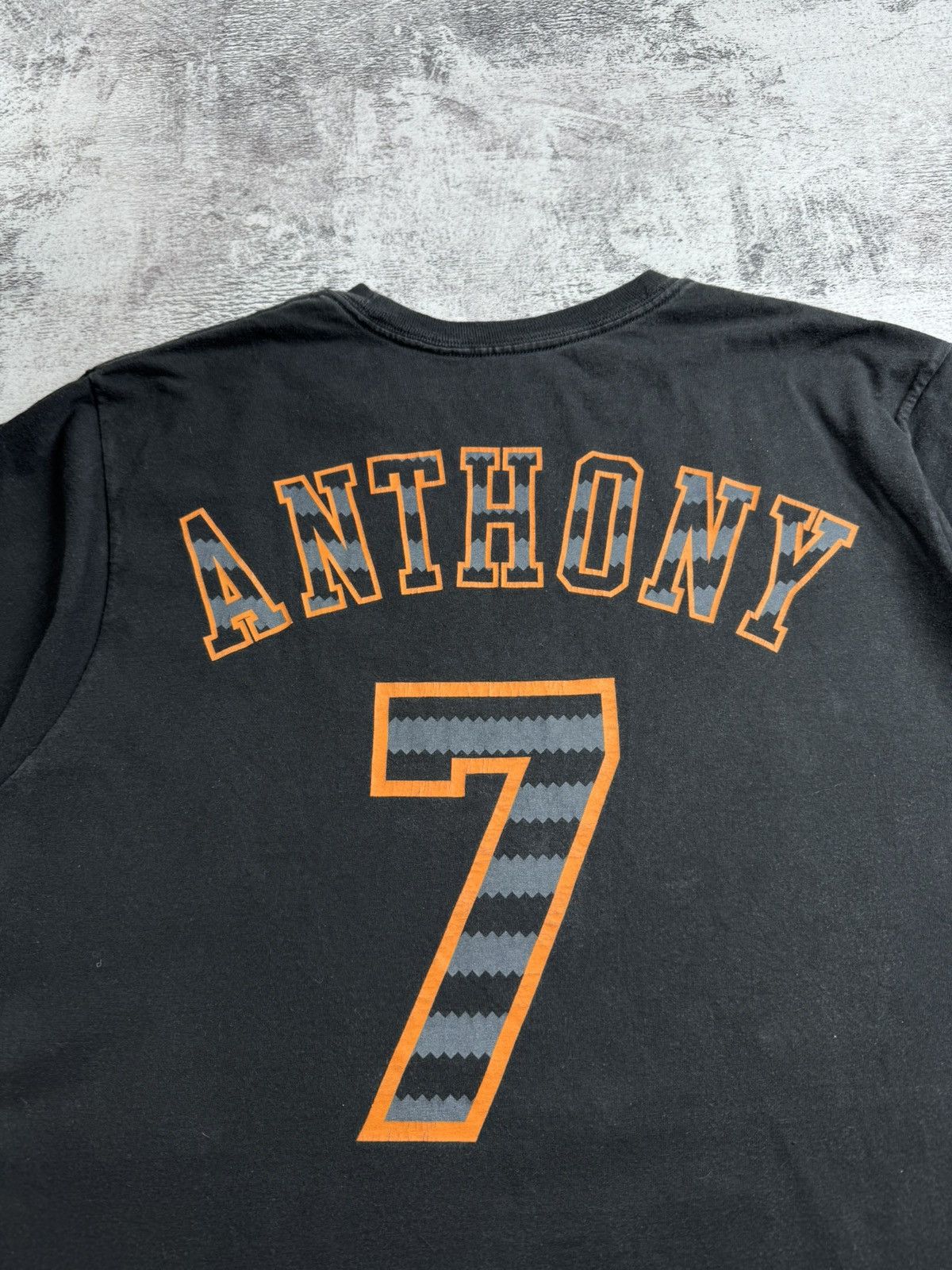 Adidas New York Knicks NBA Basketball #7 Carmelo Anthony Cotton Jersey T Shirt Top Size US XL / EU 56 / 4 - 13 Thumbnail
