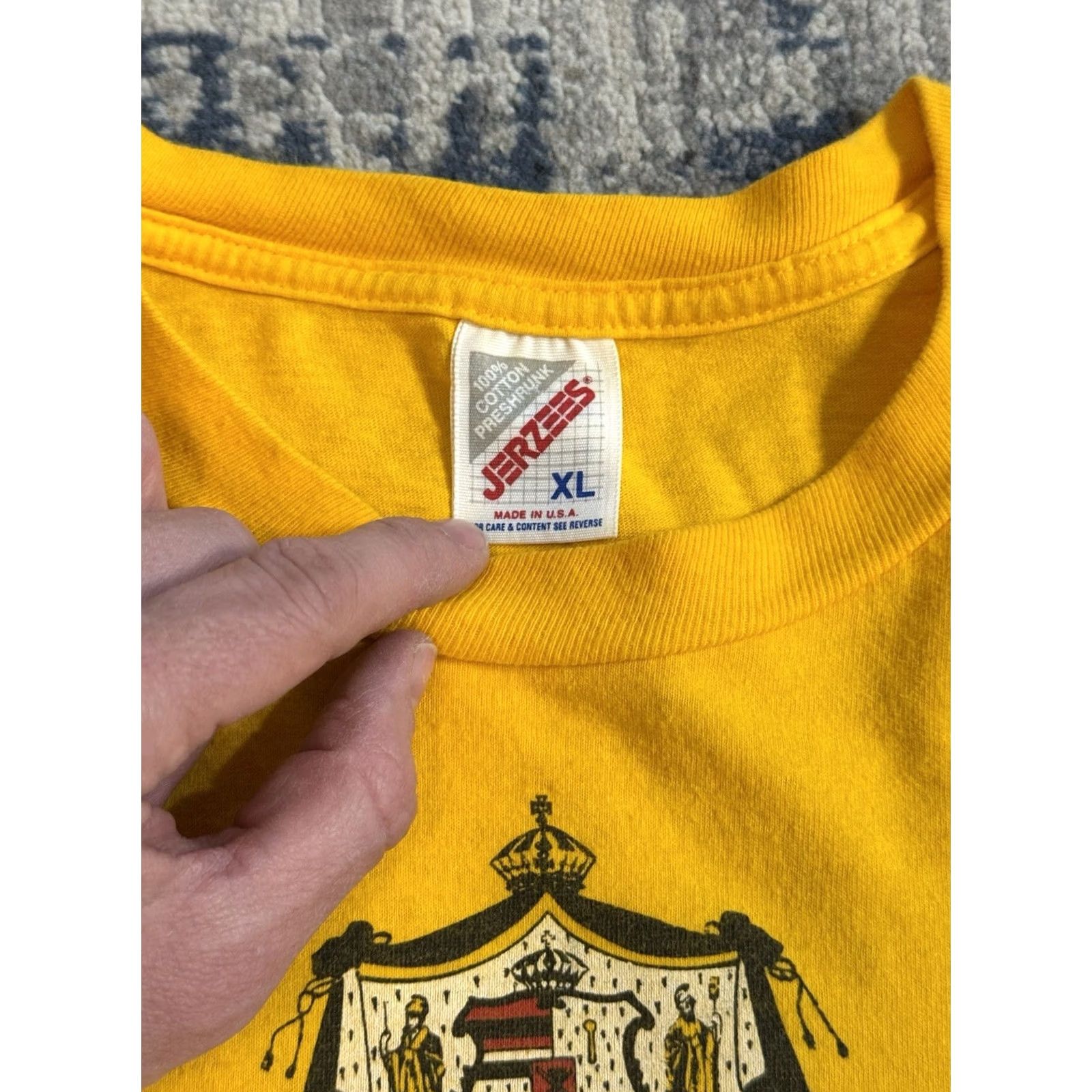 Jerzees VINTAGE 1990s Thirteenth Annual Merrie Monarch Festival T Shirt XL Hawaiian JERZEES Mens Short Sleeve Crew Neck Graphic Print 90s Size US XL / EU 56 / 4 - 6 Thumbnail