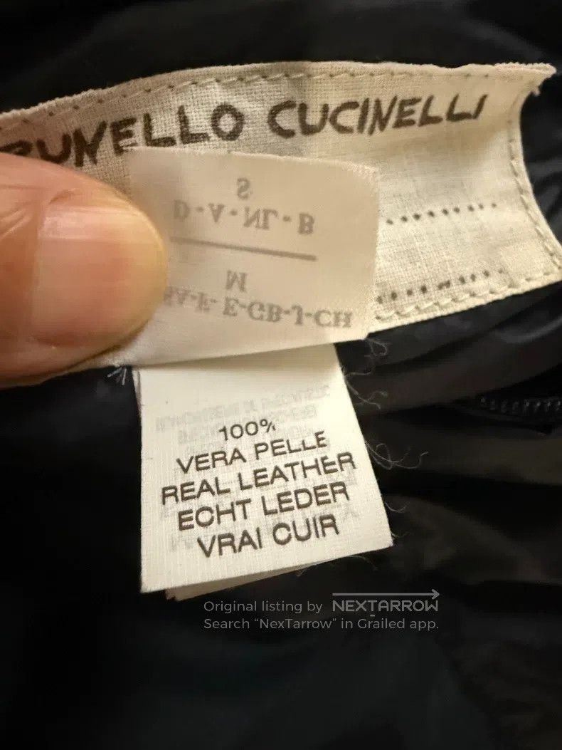 Brunello Cucinelli Brunello Cucinelli Men's sheepskin goose down jacket Size US M / EU 48-50 / 2 - 7 Thumbnail