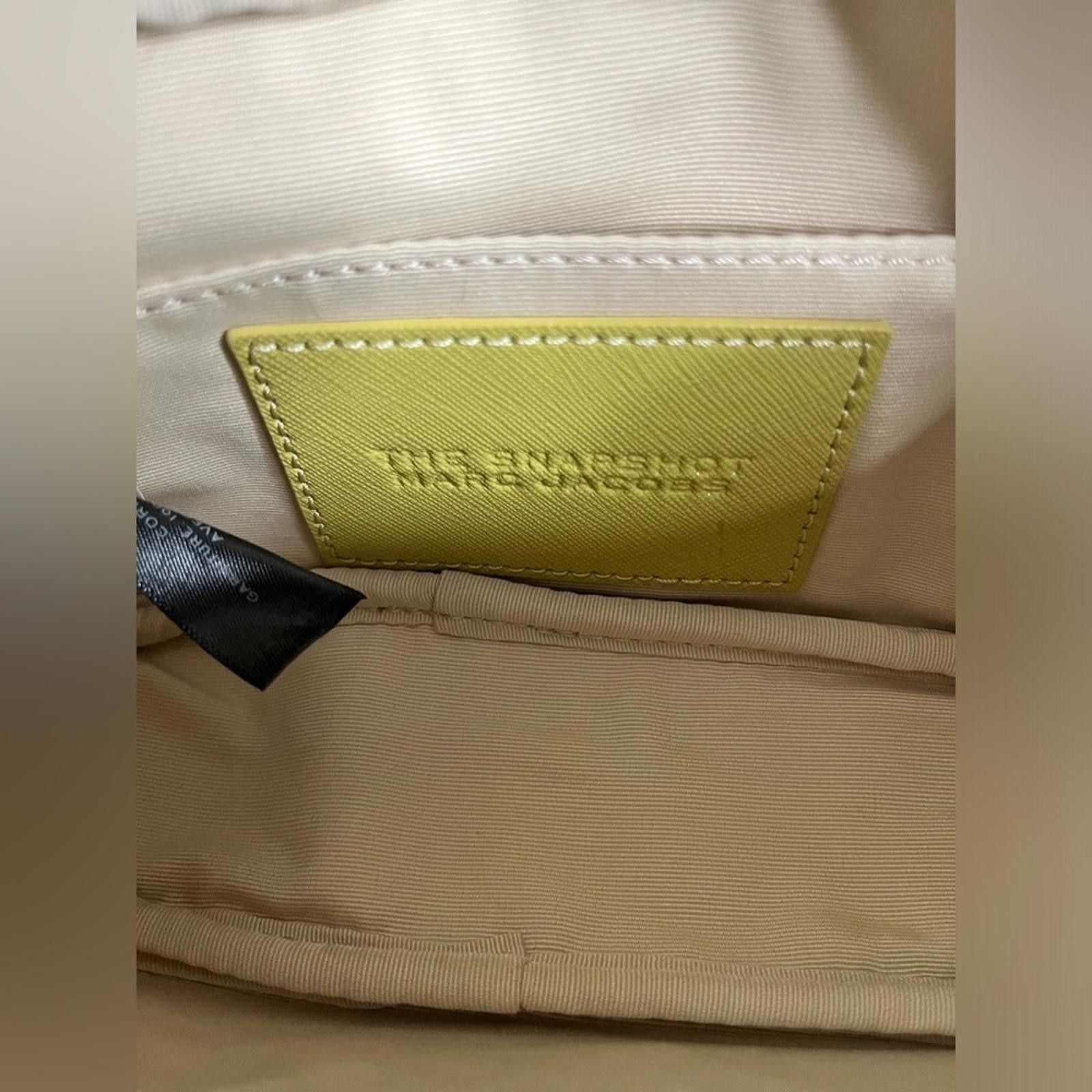 Marc Jacobs Marc Jacobs Stylish Yellow Faux Fur Bag with Chain Strap NWT Size ONE SIZE - 8 Thumbnail