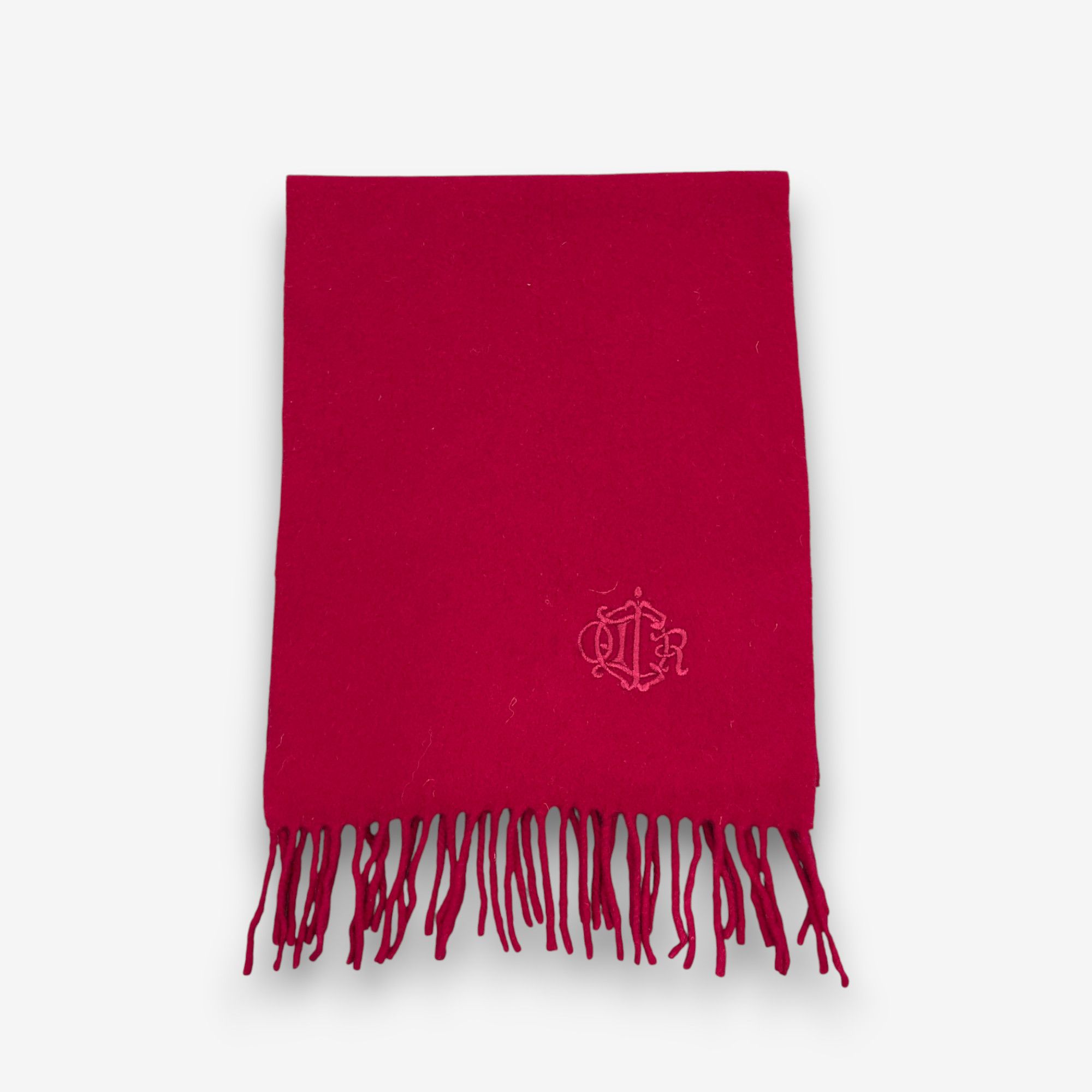 Christian Dior Monsieur Vintage Christian Dior Scarf Muffler Wool Cashmere Scarves Size ONE SIZE - 2 Thumbnail