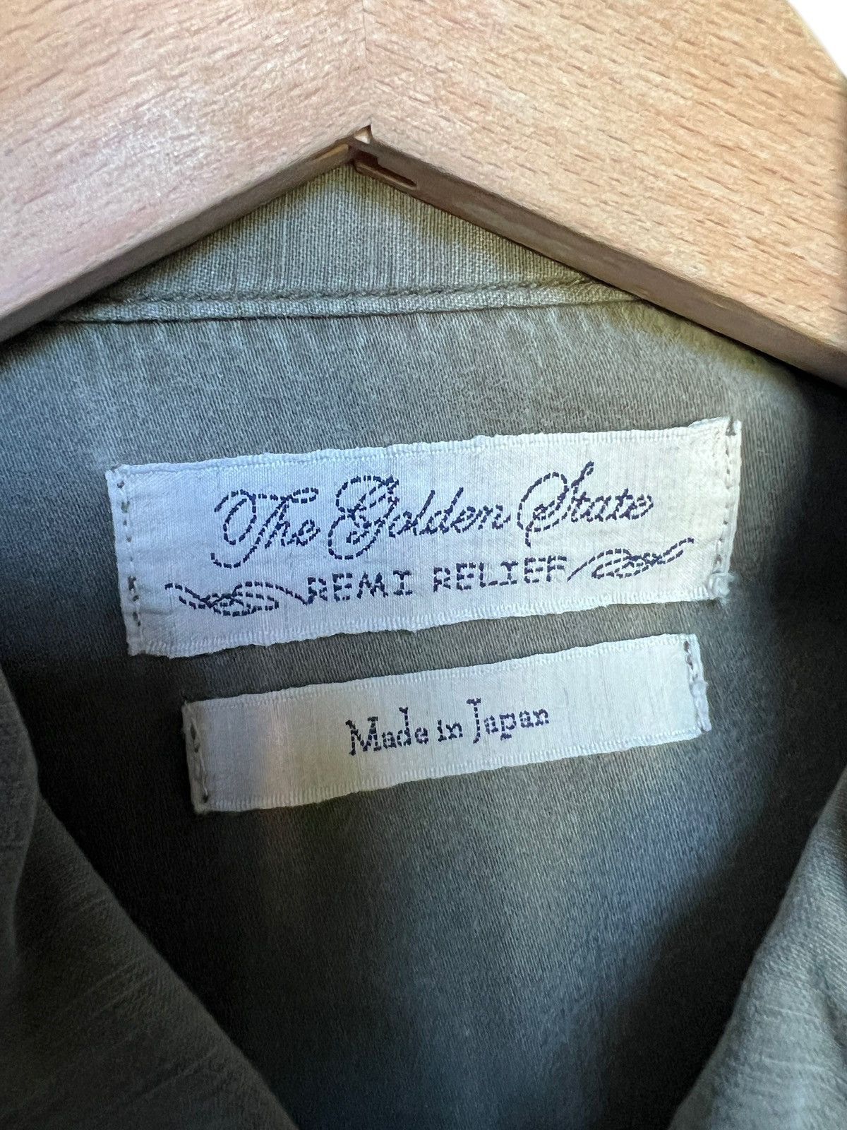 Japanese Brand × Remi Relief Remi Relief Studded Military Shirt Size US S / EU 44-46 / 1 - 9 Thumbnail