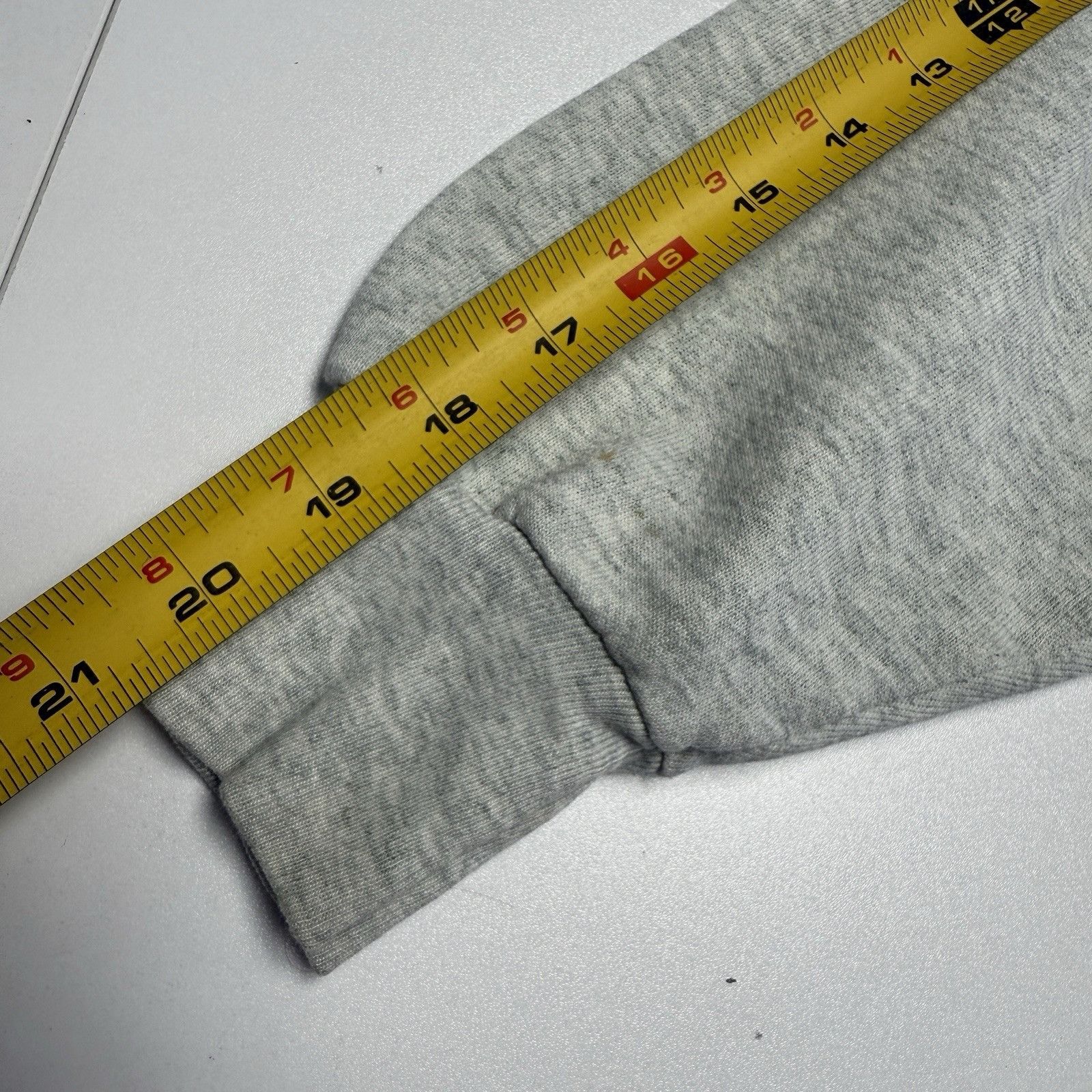 Nike Vintage 80s Nike Hoodie Sweatshirt Mens Large Gray Embroider Size US L / EU 52-54 / 3 - 16 Thumbnail