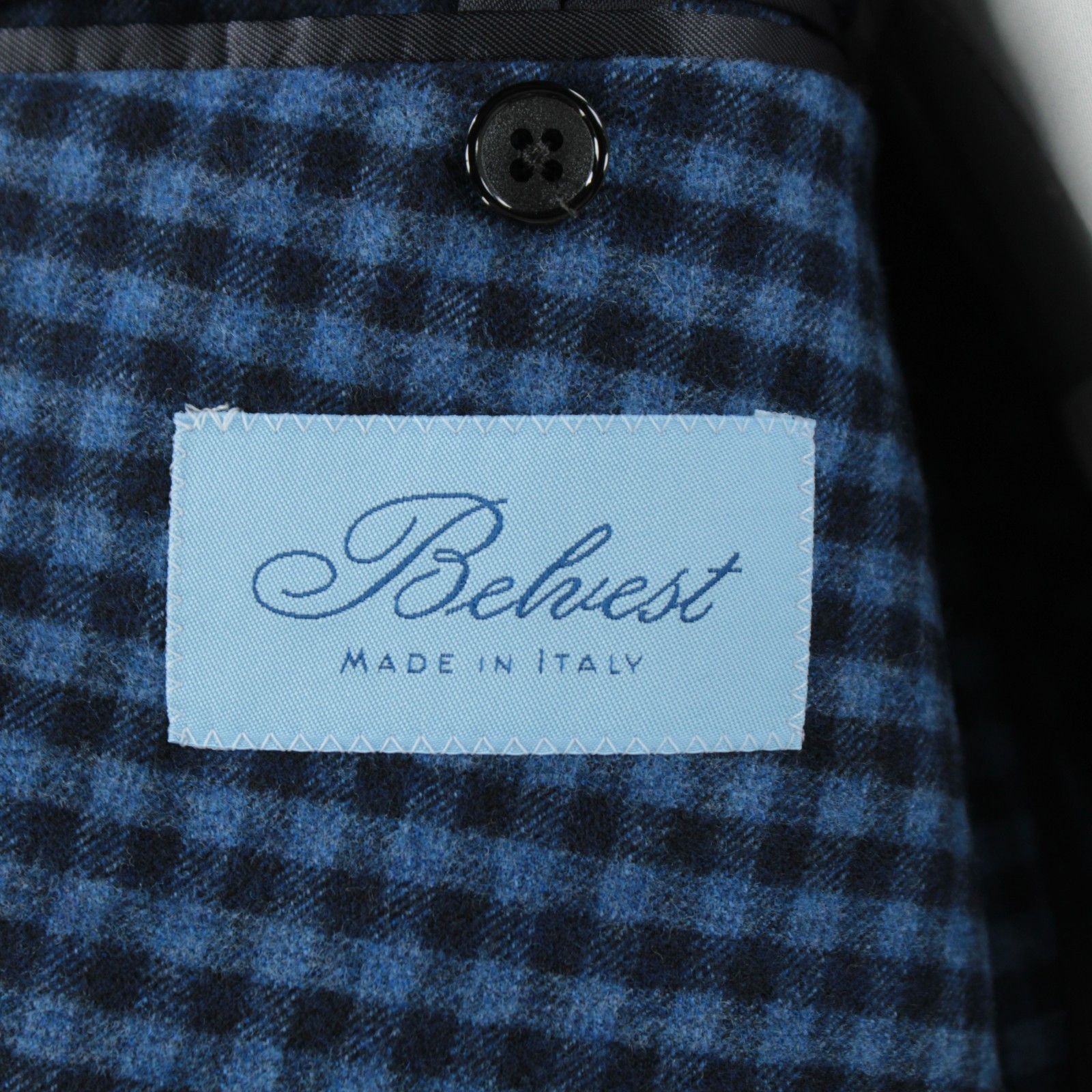 Belvest Belvest Sport Coat Size 46 Regular US in Blue Size 46R - 7 Thumbnail