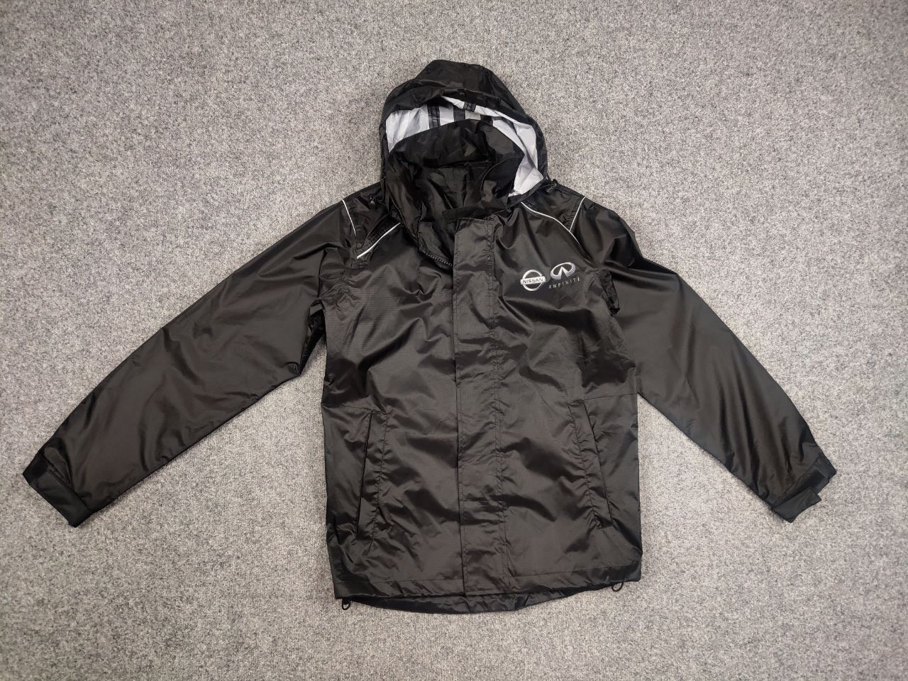 Vintage Nissan Infiniti Japan Racing Car Light Windbreaker Jacket Size US M / EU 48-50 / 2 - 12 Thumbnail