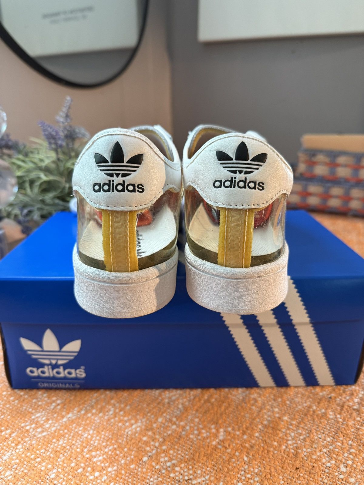 Adidas Clear! Adidas Superstar New size 9 Samples Size US 9 / EU 42 - 15 Thumbnail