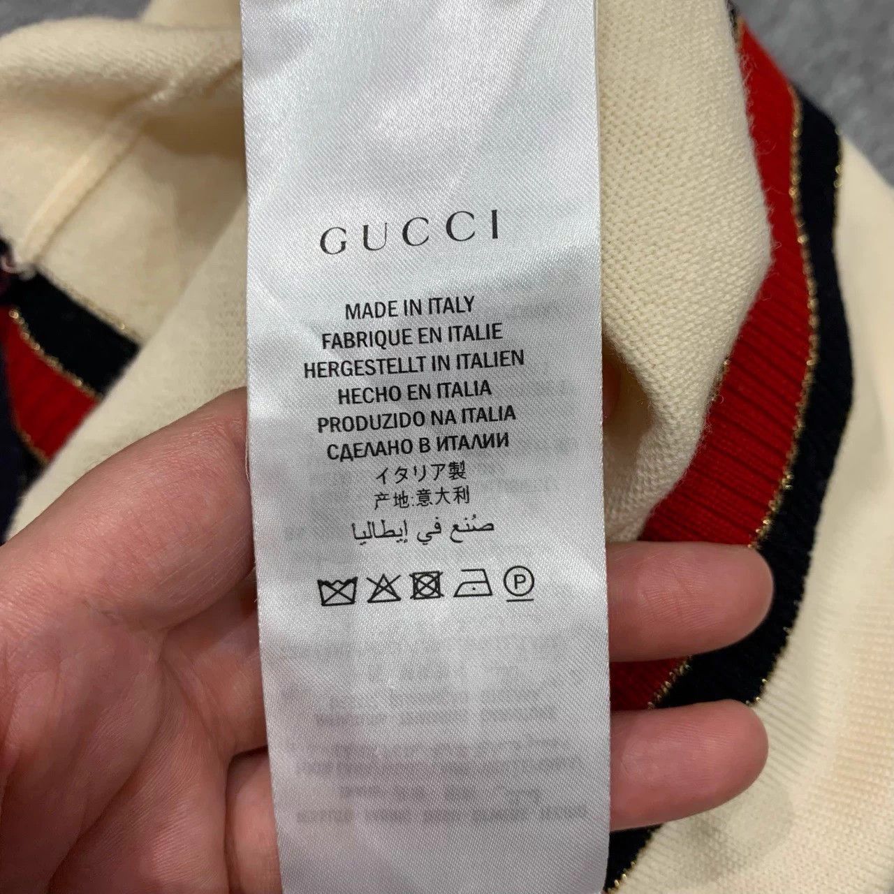 Gucci Gucci White Knit Cardigan S 95 New Size S / US 4 / IT 40 - 4 Thumbnail