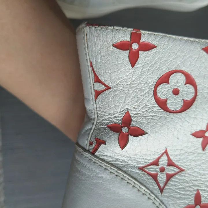 Louis Vuitton Louis Vuitton Tattoo Monogram High-Top Sneakers -2508 Size US 8 / EU 41 - 3 Thumbnail