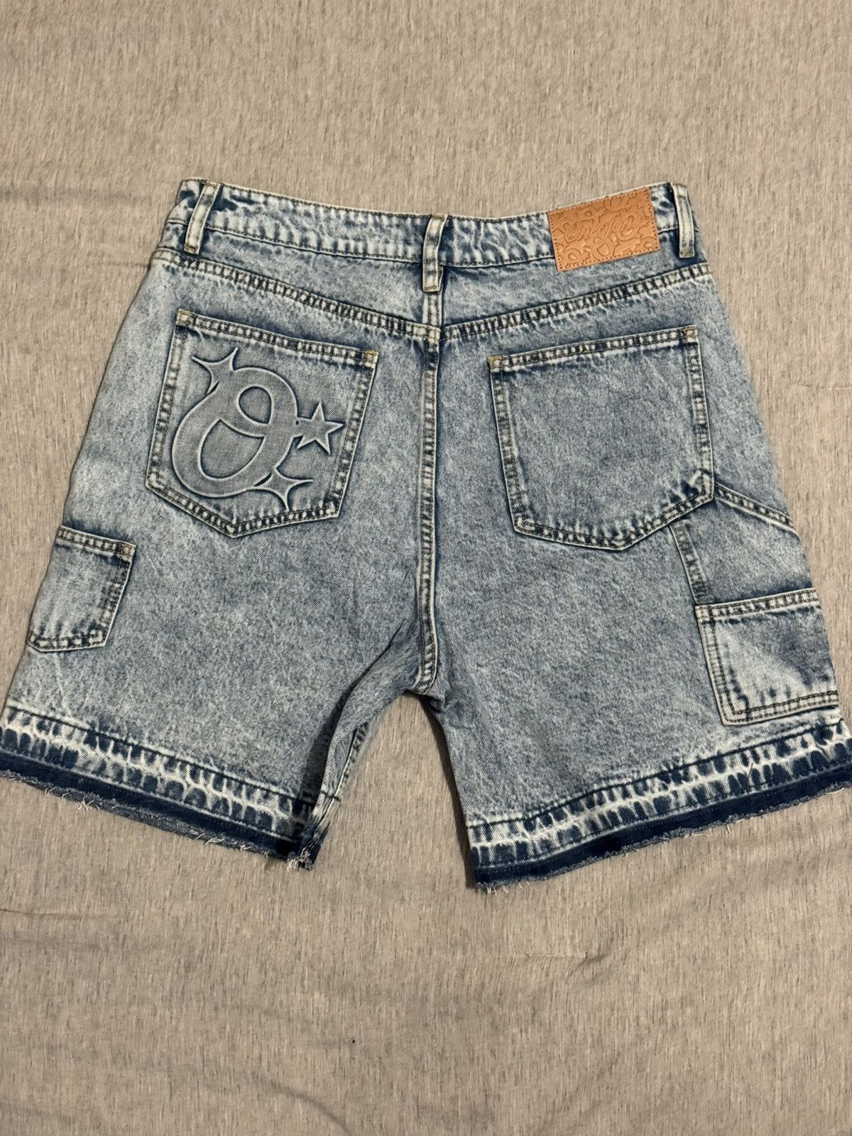 Vintage One of One Jean Shorts Size US 32 / EU 48 - 2 Thumbnail