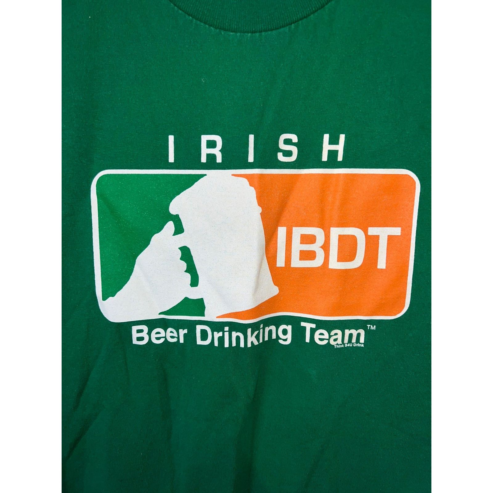 Alstyle Vintage Irish Beer Drinking Team Shirt Green Tee 2000s L Size US L / EU 52-54 / 3 - 4 Thumbnail