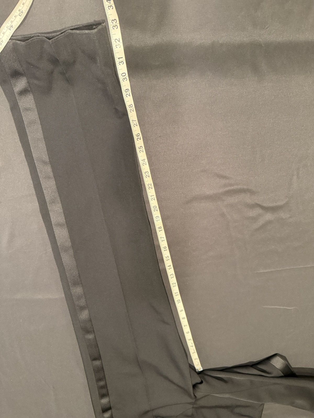 Saint Laurent Paris Saint laurent mens 2023 tuxedo dress pants. 50/34. $1290 Size US 34 / EU 50 - 4 Thumbnail
