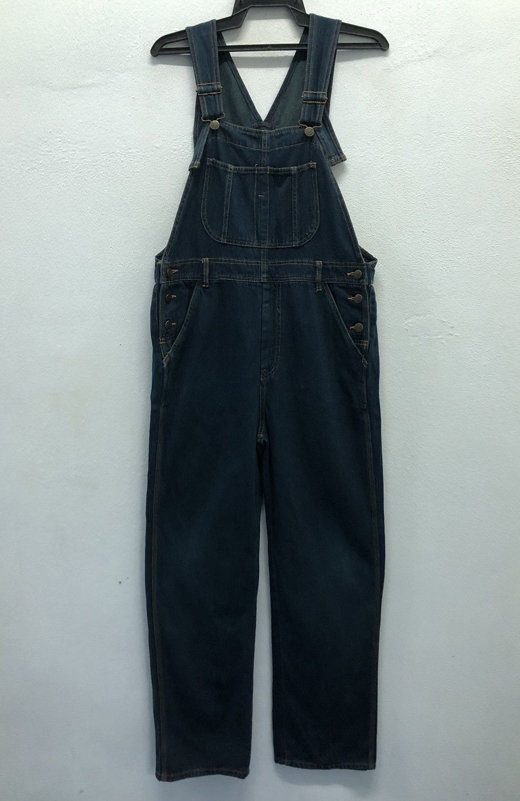 Japanese Brand Vintage Back & Forth Jeans Overalls Size US 37 - 1 Thumbnail