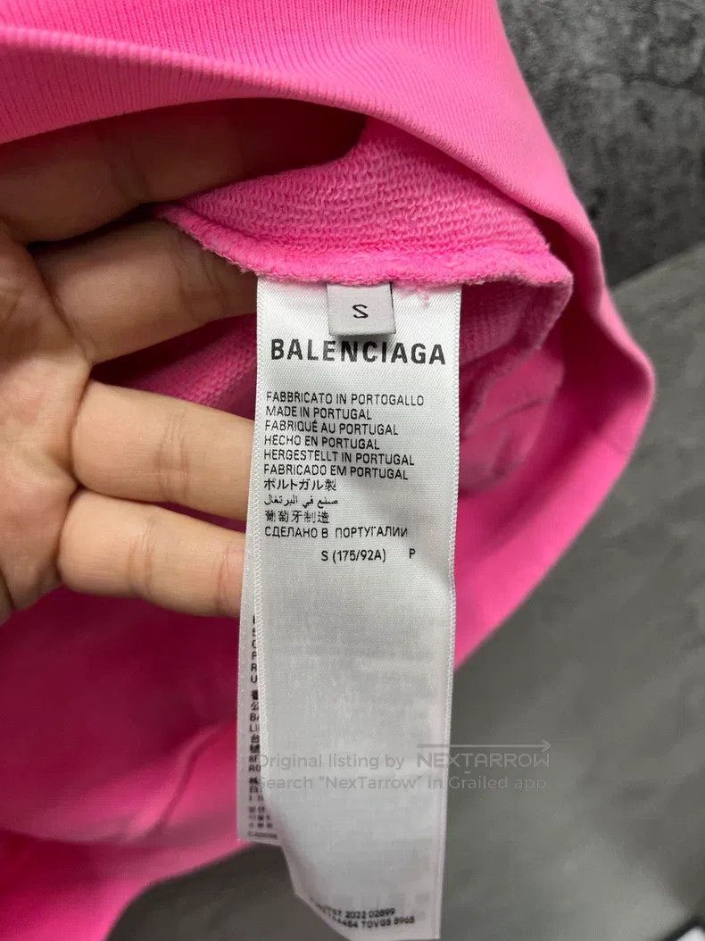 Balenciaga Balenciaga Distressed Embroidered Hooded Jacket Size US S / EU 44-46 / 1 - 6 Thumbnail