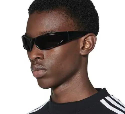 VIBE Retro Y2K Fashion Design Sunglasses Size ONE SIZE - 5 Thumbnail