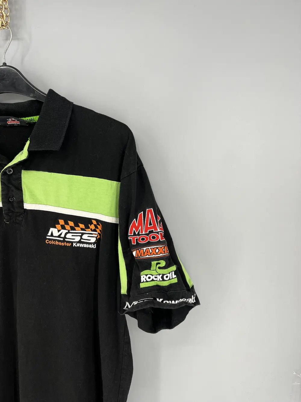 Other Vintage Rare Kawasaki MSS Racing Team shirt L Size US XL / EU 56 / 4 - 5 Thumbnail
