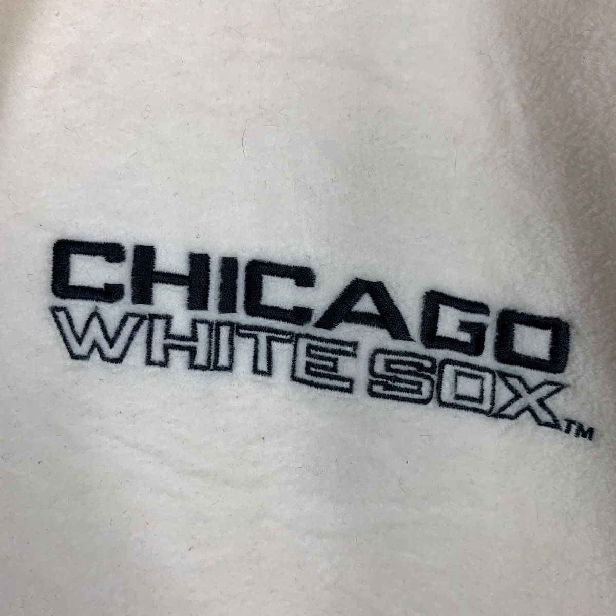 MLB MLB CHICAGO WHITE SOX HALF ZIP FLEECE SWEATSHIRT #0076-C5 Size US XL / EU 56 / 4 - 14 Thumbnail