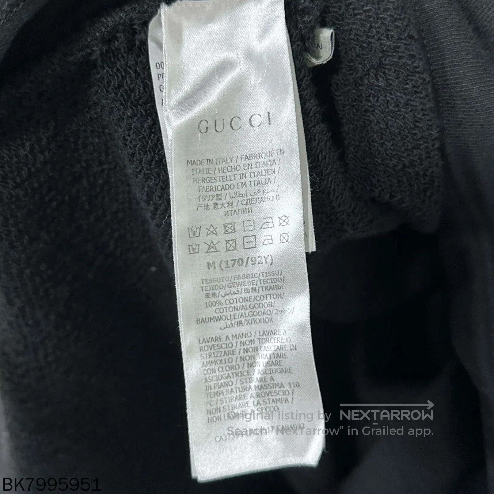 Gucci Gucci Letter Logo Mid. Size US M / EU 48-50 / 2 - 4 Thumbnail