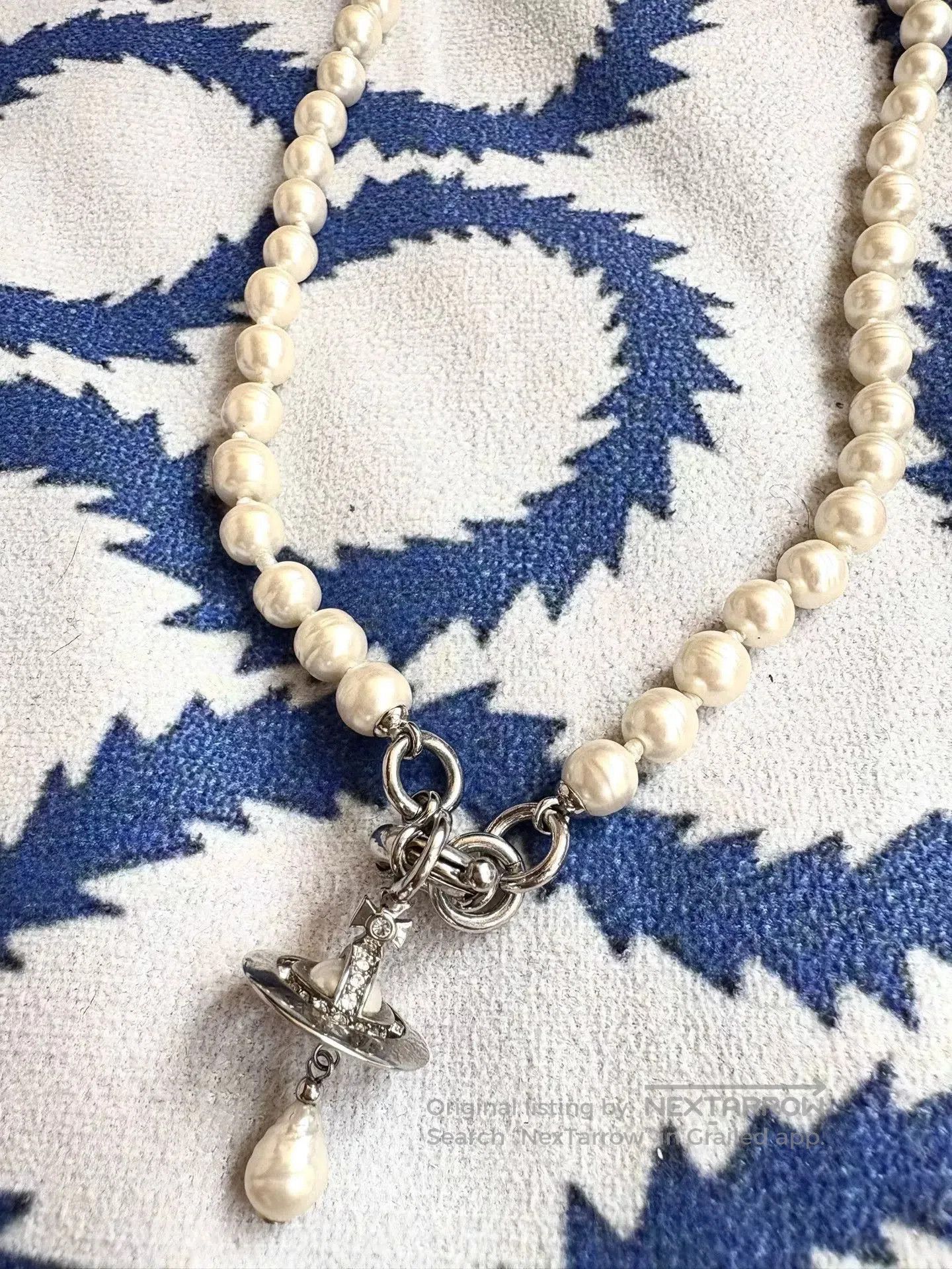 Vivienne Westwood Vivienne Westwood Baroque Pearl Necklace. Size ONE SIZE - 1 Thumbnail