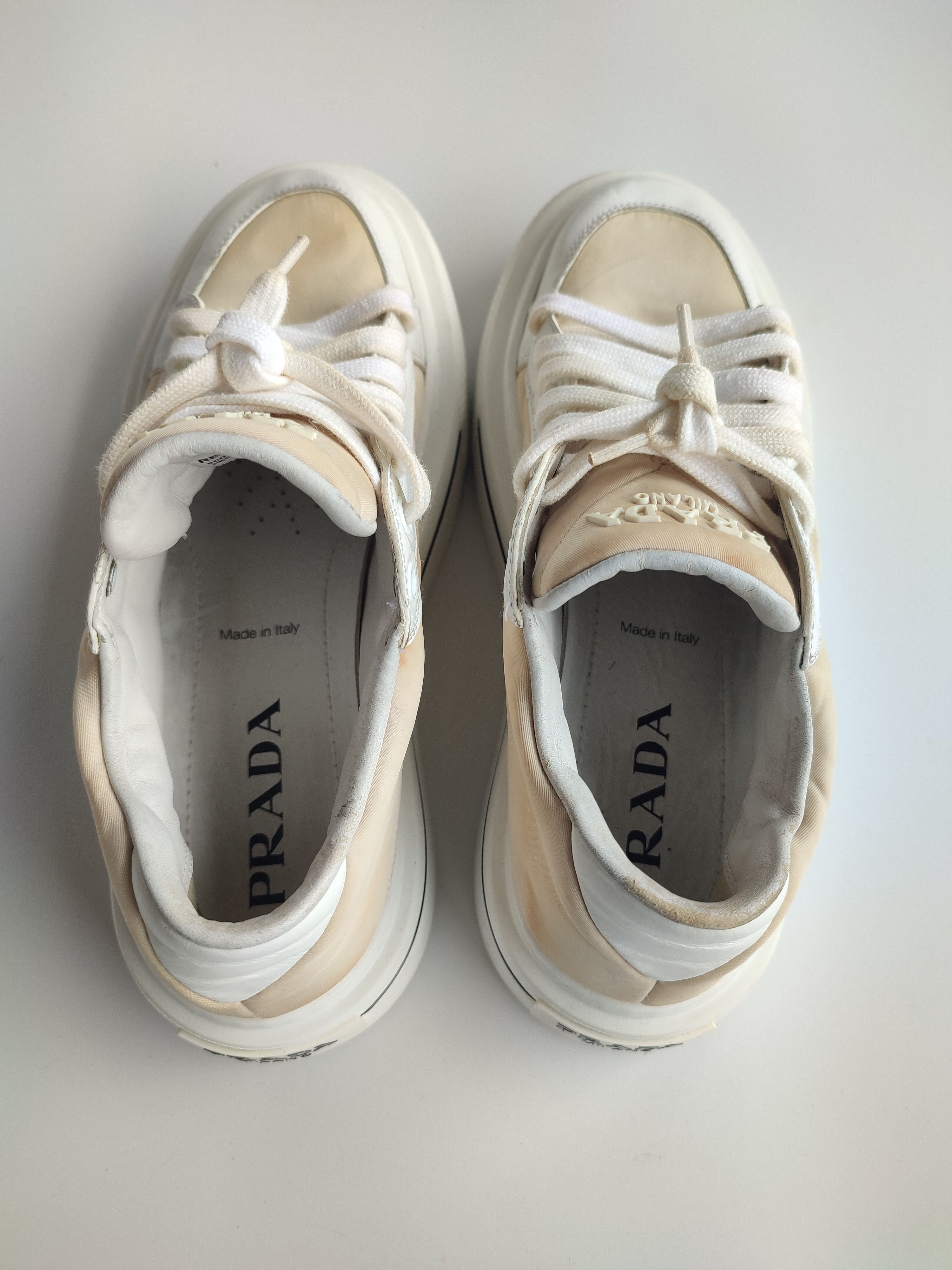 Prada PRADA RE- NYLON LOGO SNEAKER Size US 8.5 / IT 38.5 - 3 Thumbnail