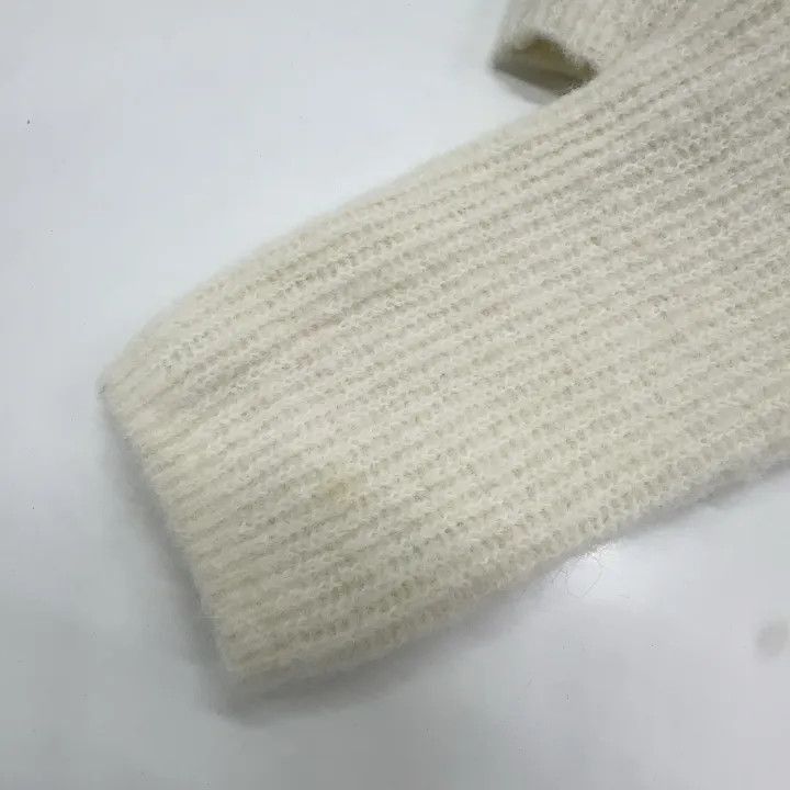 Alexander Wang Alexander Wang Women's V-Neck Cropped Knit Sweater - Size M / US 6-8 / IT 42-44 - 7 Thumbnail
