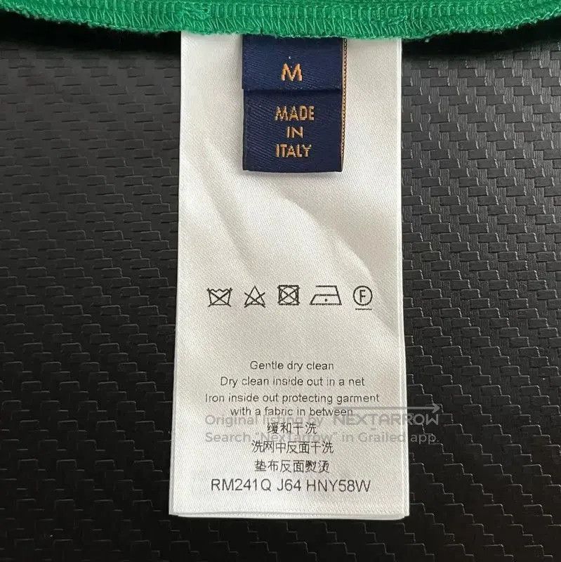 Louis Vuitton Louis Vuitton Green Cotton Men's Polo T-Shirt . Size US M / EU 48-50 / 2 - 5 Thumbnail