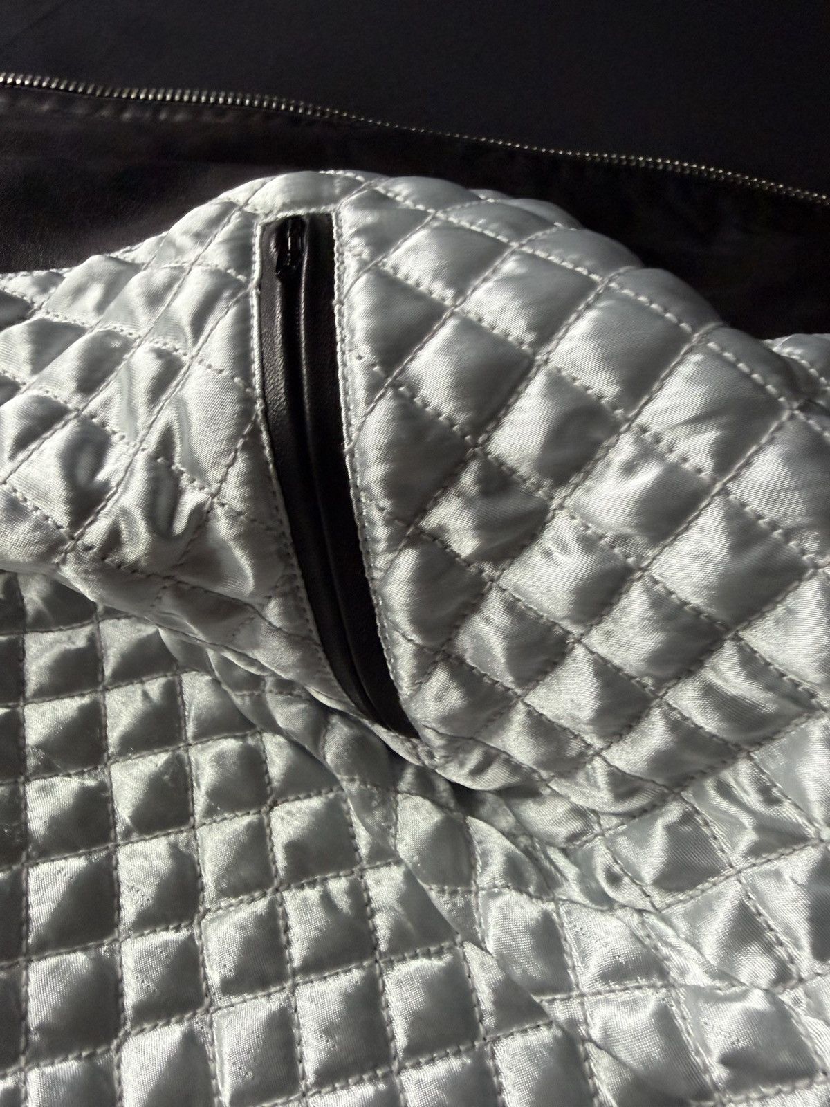 Philipp Plein Philipp Plein Lambskin Leather Biker Jacket Black / XL Size US XL / EU 56 / 4 - 14 Thumbnail