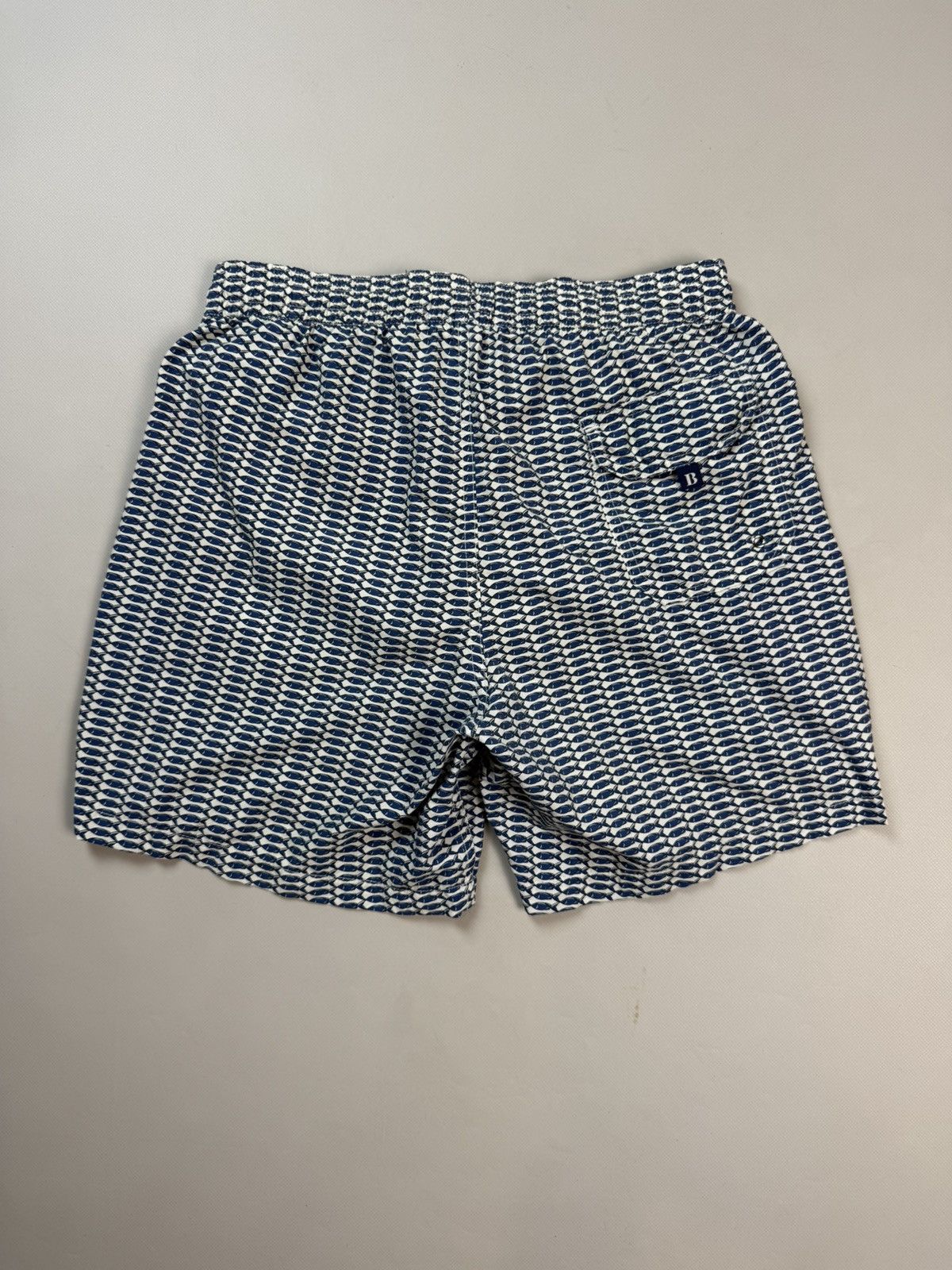 Boggi Boggi Milano Men’s Swimming Beach Fish Logo Shorts Size M Size US 32 / EU 48 - 12 Thumbnail