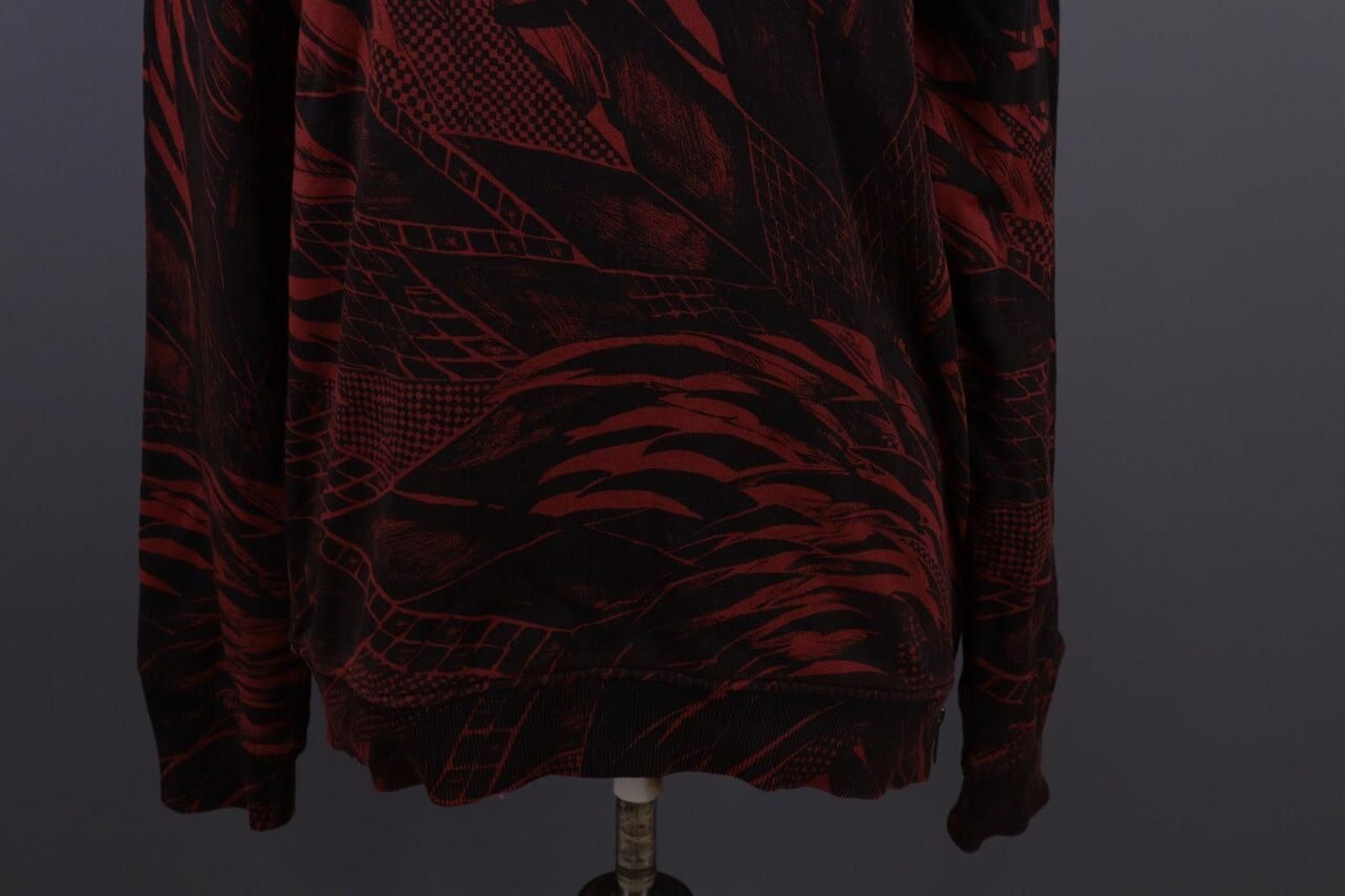 Just Cavalli Just Cavalli Red Floral Sweatshirt Jumper Sweater Size L Size L / US 10 / IT 46 - 3 Thumbnail