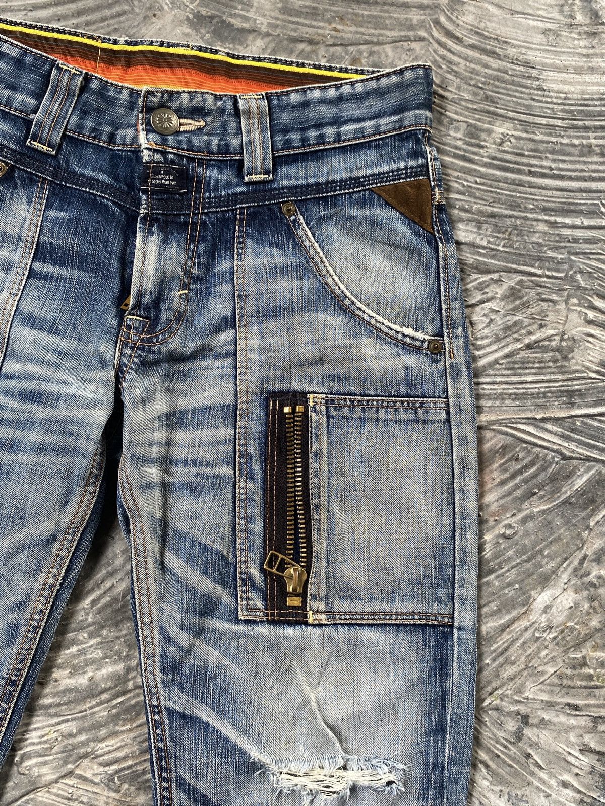 Edwin 💥Last Drop 💥Edwin Bushpant BlueTrip Pant Jeans Made in Japan Size US 31 - 5 Thumbnail