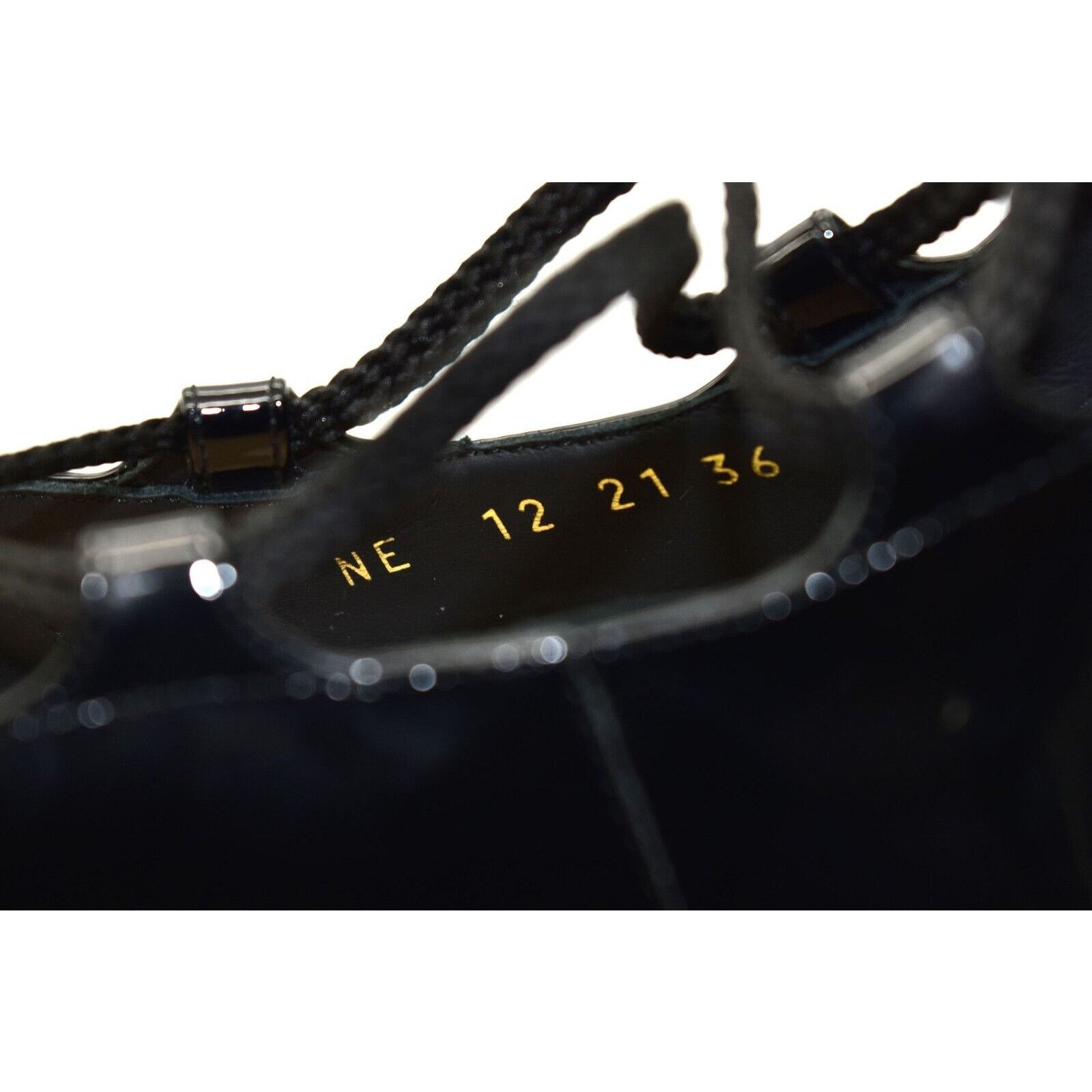 Dior NEW CHRISTIAN DIOR Patent Lace Up Zip Ankle Boots 36 $1550 Size US 6 / IT 36 - 8 Thumbnail