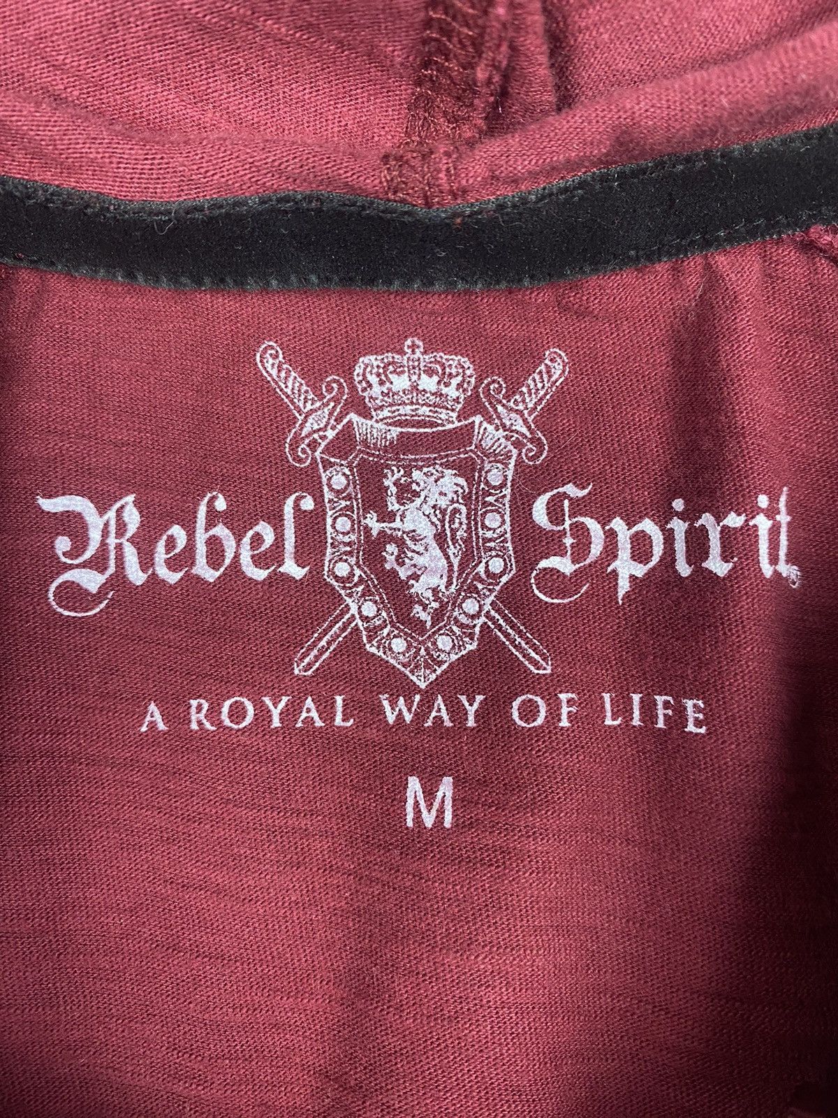 Affliction Vintage Y2K Affliction Style Rebel Spirit Hoodie Size M / US 6-8 / IT 42-44 - 17 Thumbnail