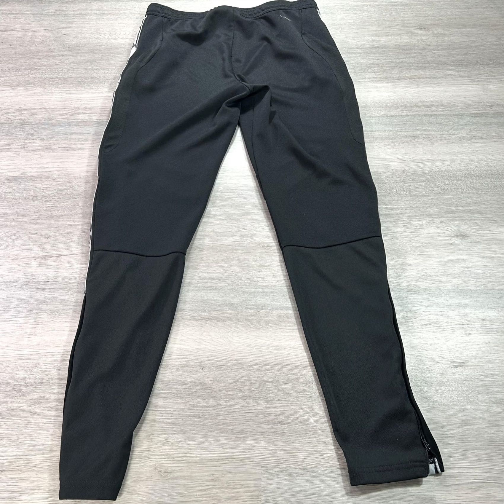 Adidas Adidas Track Pants Womens Small Black Climacool Taped Zip Joggers FK6975 Size 28" / US 6 / IT 42 - 3 Thumbnail