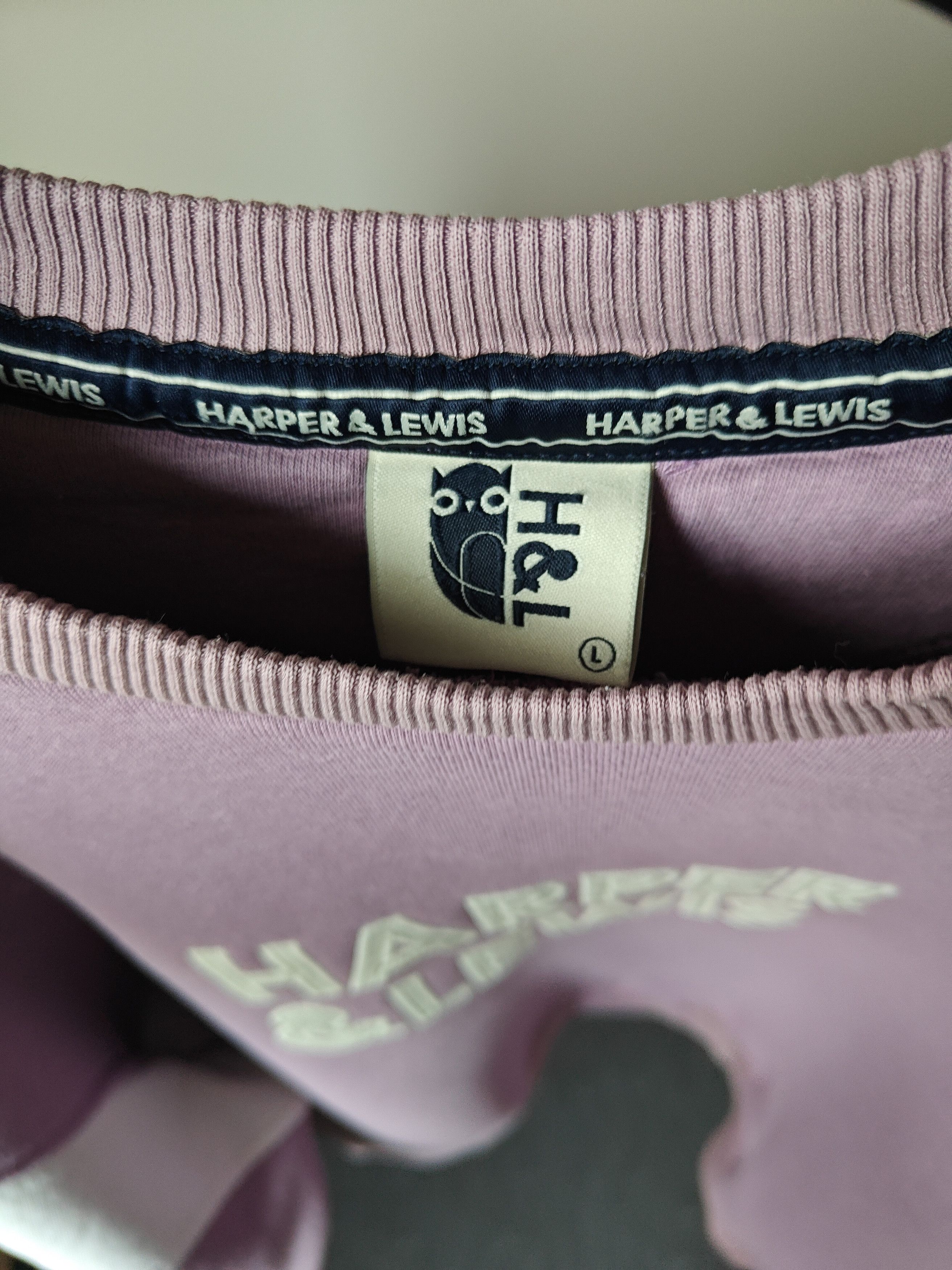 Hanes Harper&Lewis Oversized Sweatshirt Size L / US 10 / IT 46 - 3 Thumbnail