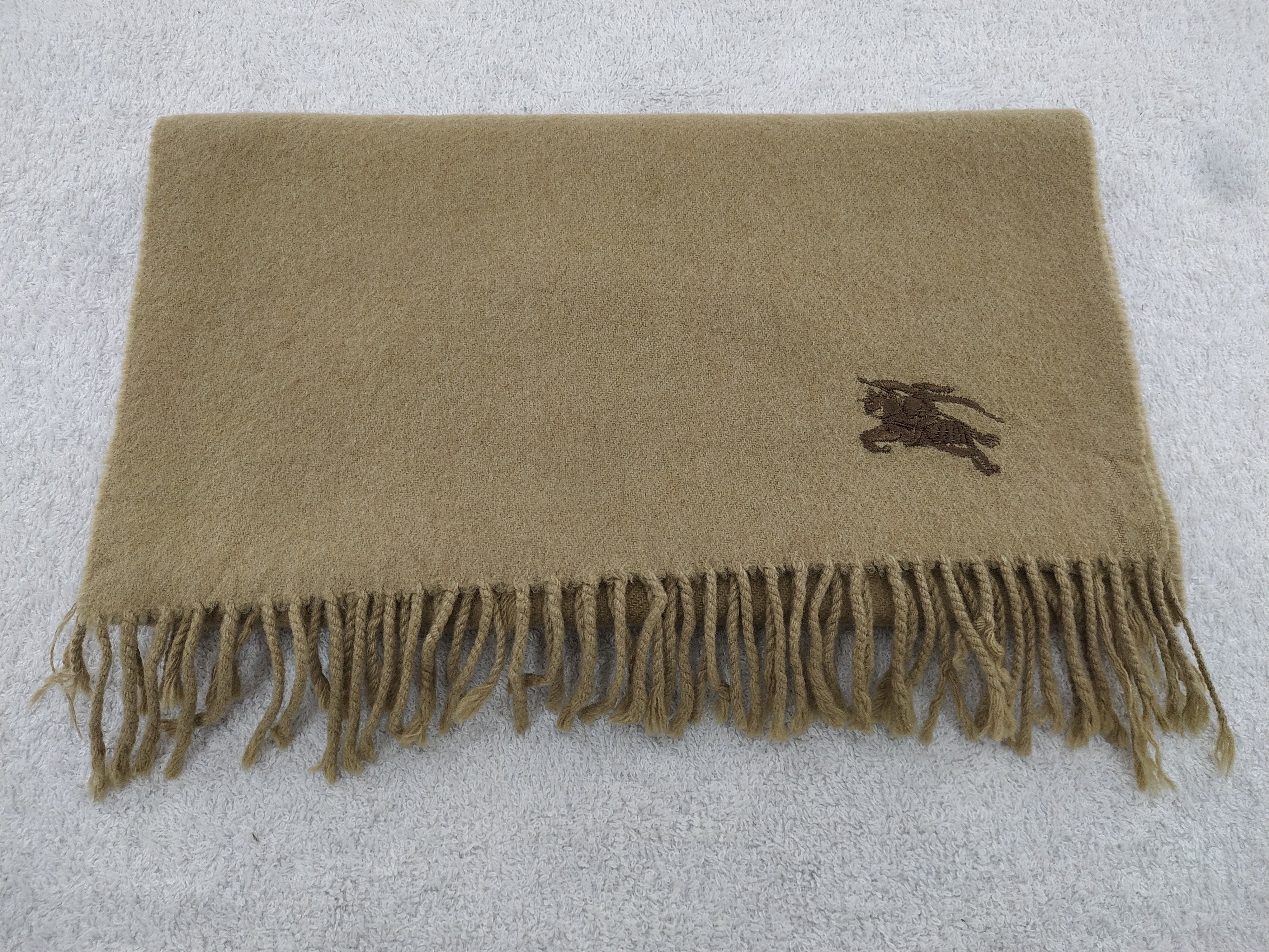 Burberry × Vintage Burberry Scarf / Muffler / Neckwear - WW390 Size ONE SIZE - 4 Thumbnail