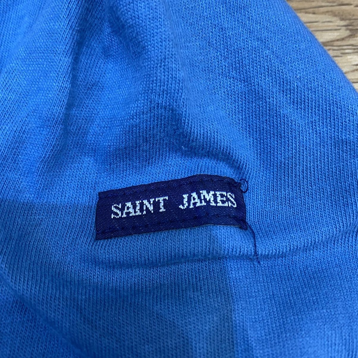 Saint James 1990s Saint James Blue Tee Size US L / EU 52-54 / 3 - 7 Thumbnail