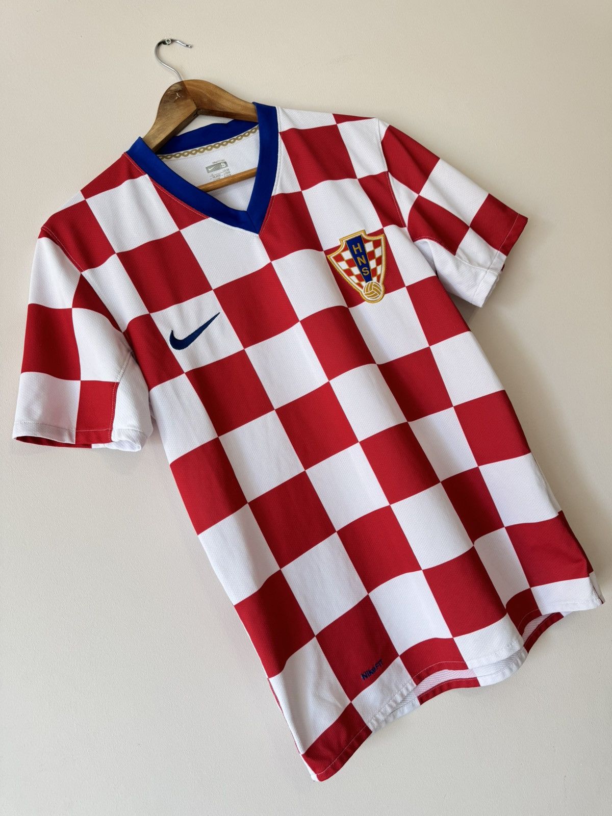 Nike Vintage Croatia 2008-2009 Home Soccer Jersey Football Shirt Size US S / EU 44-46 / 1 - 5 Thumbnail