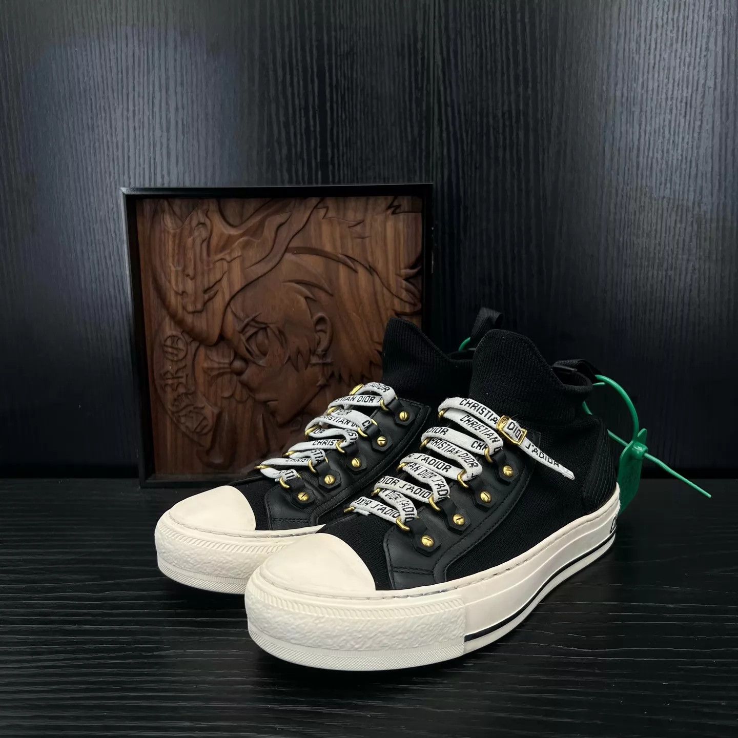 Dior Dior Walk Woven Black 36.5 Size US 6 / IT 36 - 1 Thumbnail