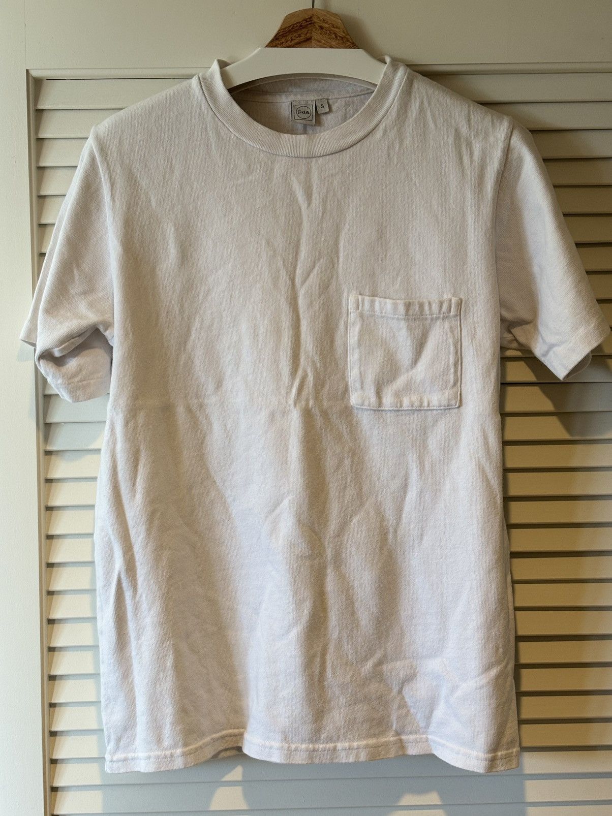 Paa Paa Heavy weight white tee t-shirt Size US S / EU 44-46 / 1 - 1 Thumbnail