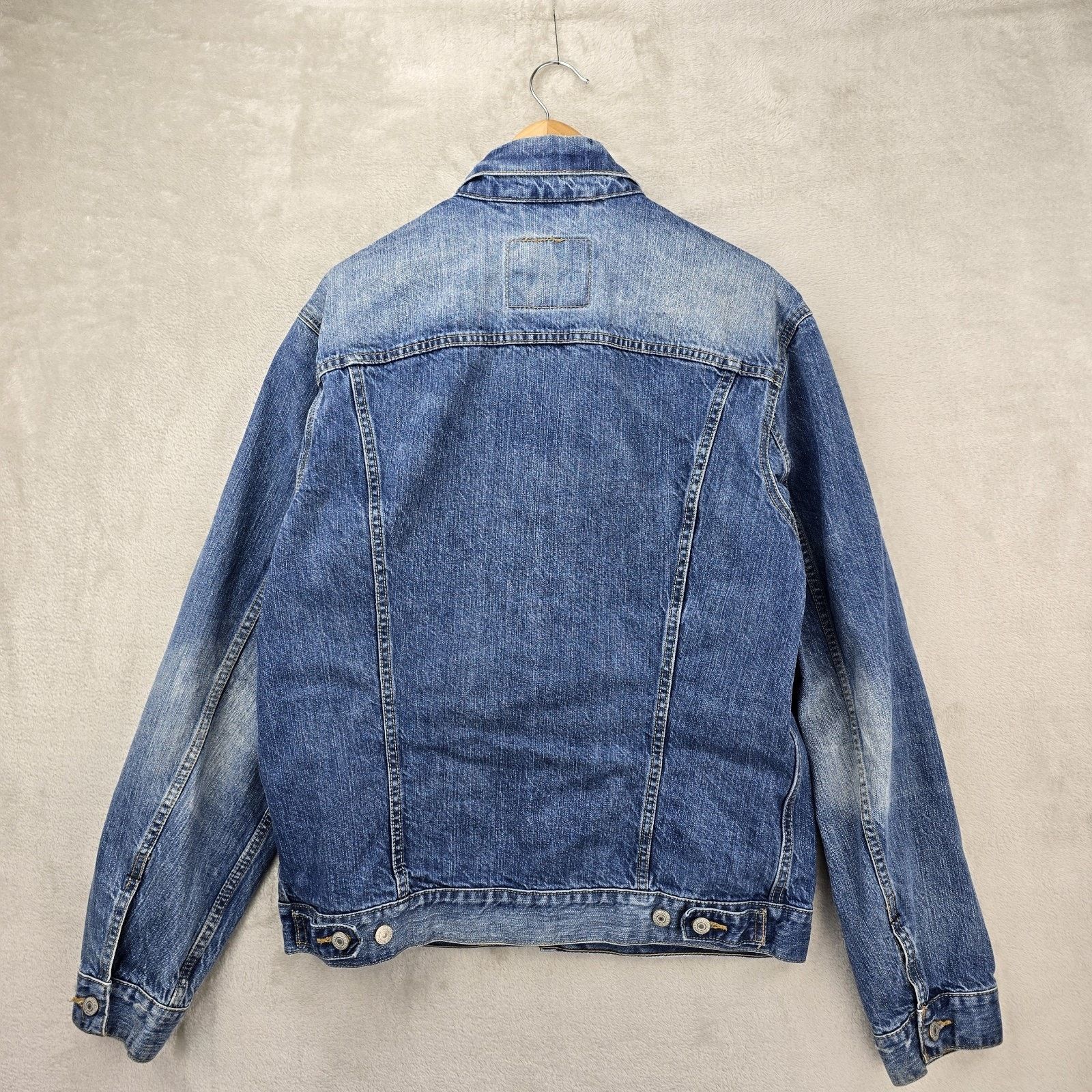 Levi's Levis Denim Jacket Mens Large Blue Type 3 Trucker Western Size US L / EU 52-54 / 3 - 11 Thumbnail