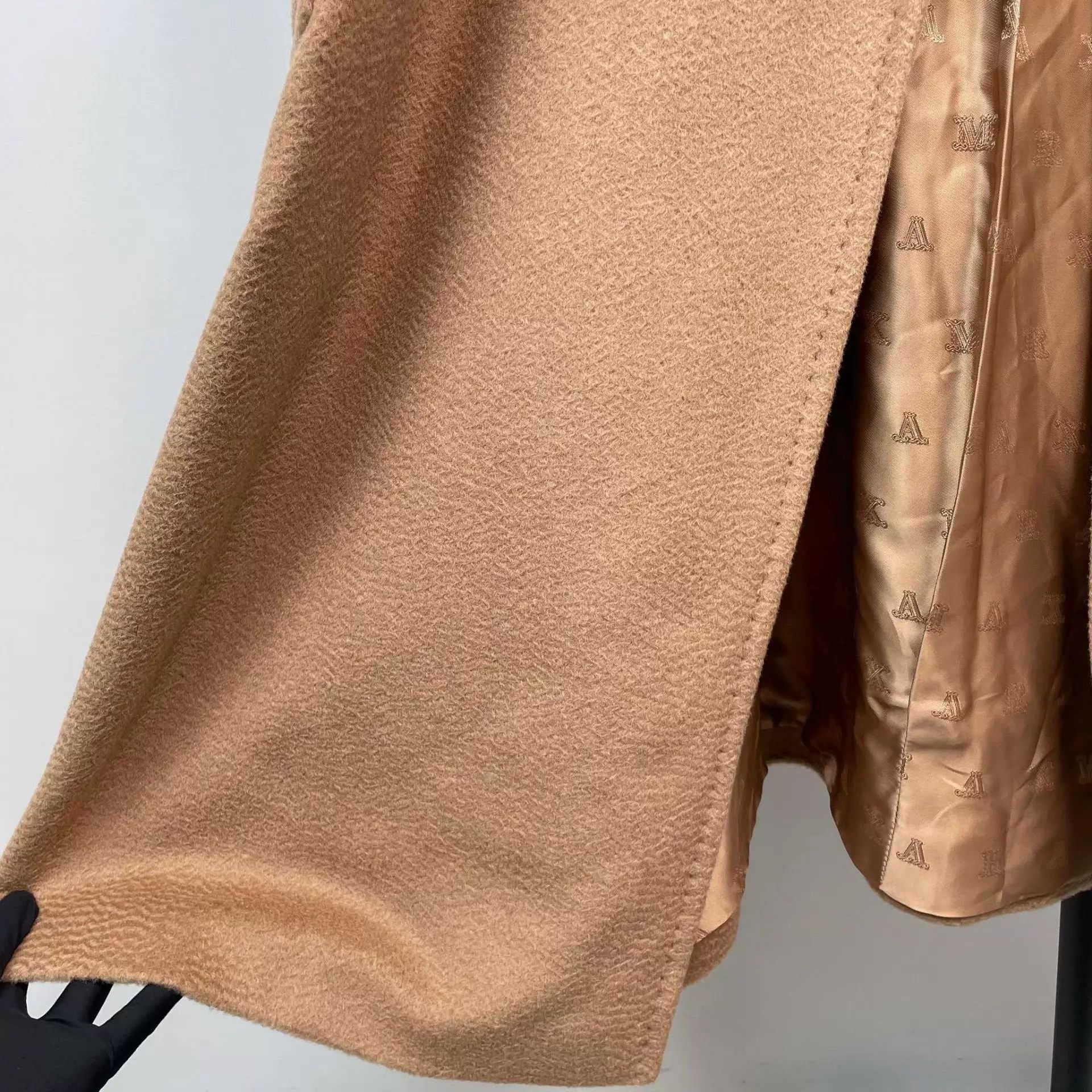 Max Mara Maxmara Brown Camel Coat Size 150 NWT Size XS / US 0-2 / IT 36-38 - 9 Thumbnail