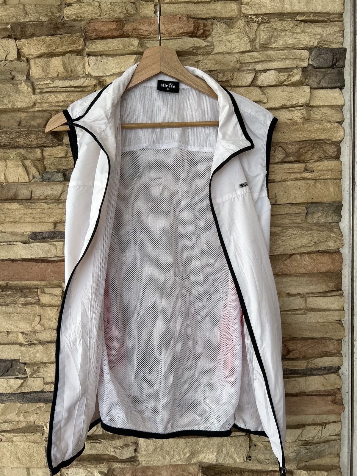 Ellesse Ellesse Full Zipper White Outdoor Vest Size US M / EU 48-50 / 2 - 4 Thumbnail