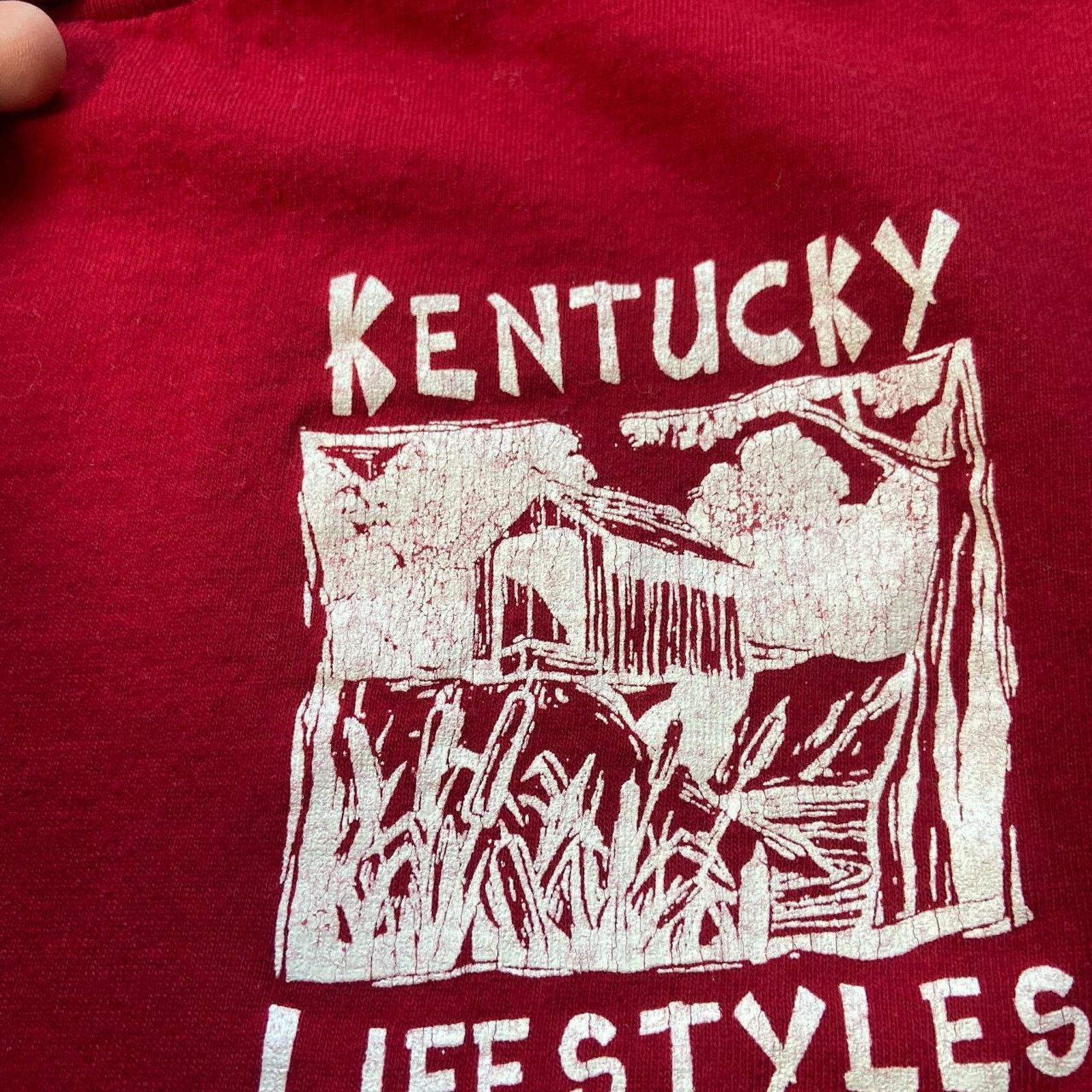 Gildan 90s burgundy red kentucky Size US M / EU 48-50 / 2 - 5 Thumbnail