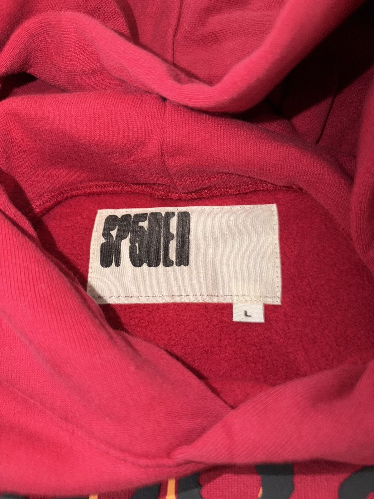 Sp5der SP5DER RED OG WEB V2 HOODIE Size US L / EU 52-54 / 3 - 6 Thumbnail