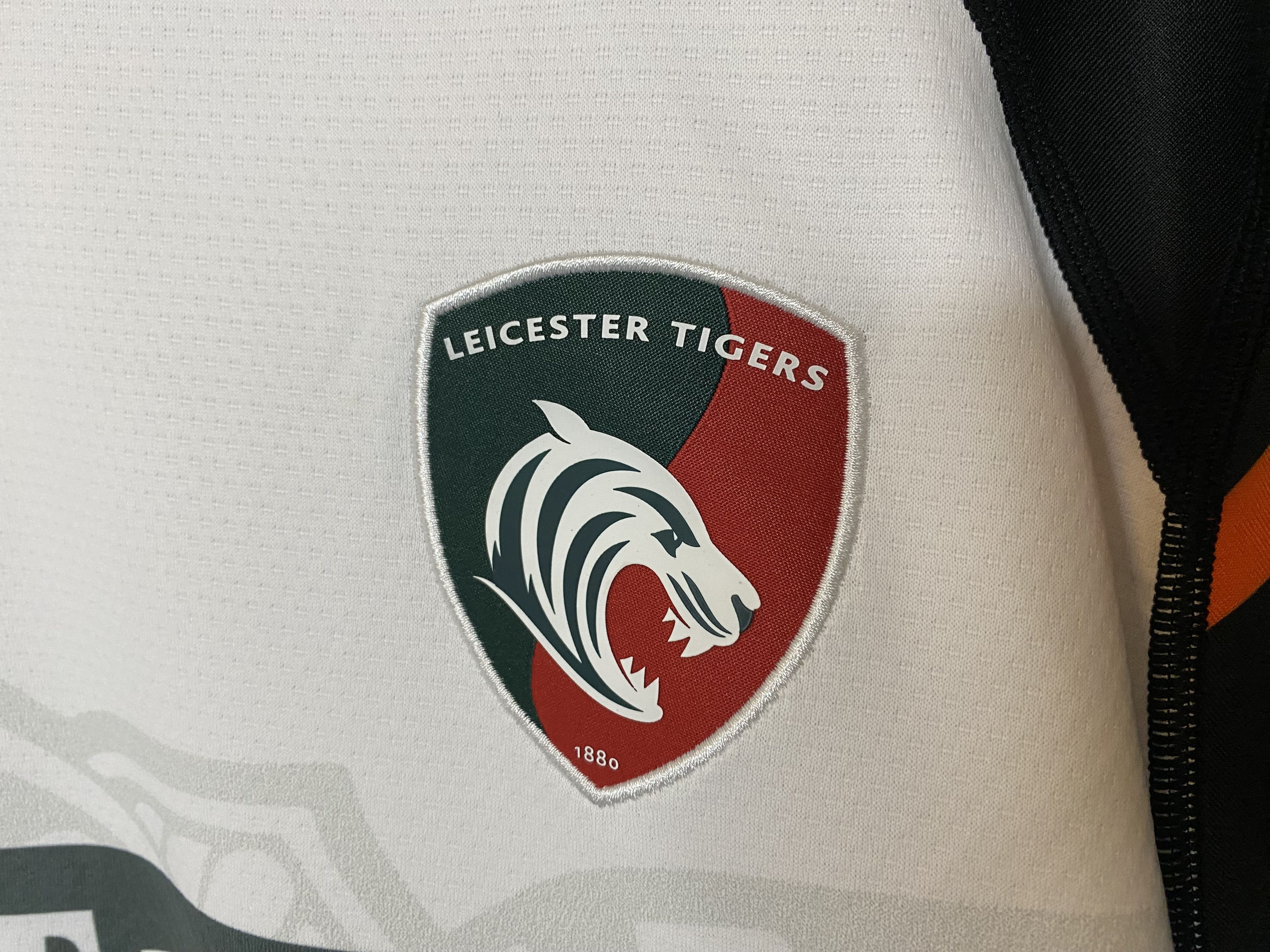 Canterbury of New Zealand #1 ELLIS GENGE LEICESTER TIGERS RUGBY UNION SHIRT JERSEY Size US XXL / EU 58 / 5 - 6 Thumbnail