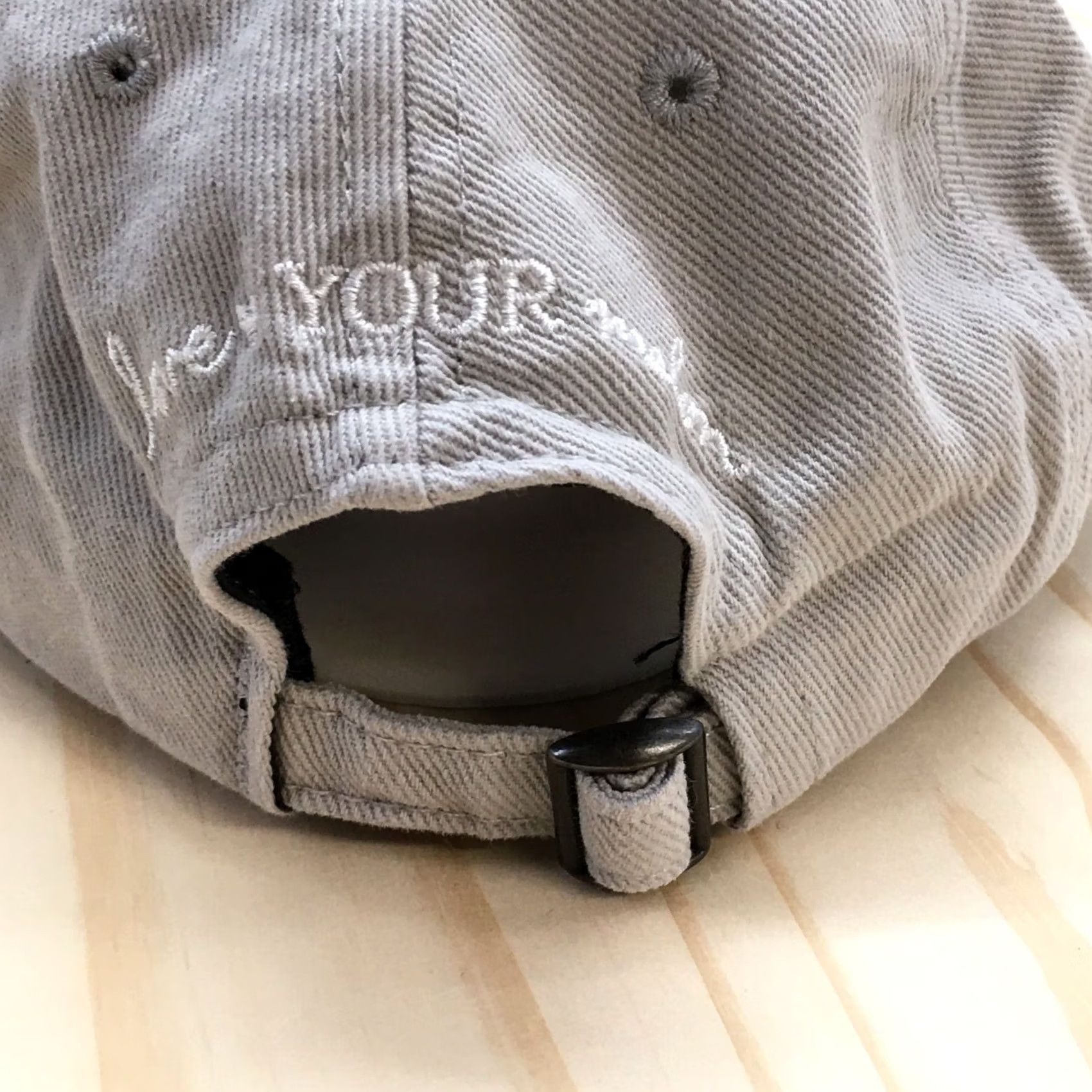 Vintage Love Your Melon Baseball Cap Gray One Size Adjustable Embroidered USA Logo Cap Size ONE SIZE - 7 Thumbnail